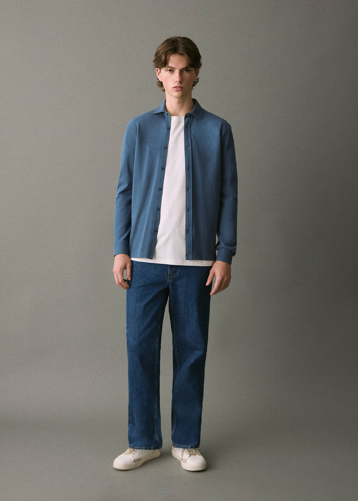 Cotton polo shirt