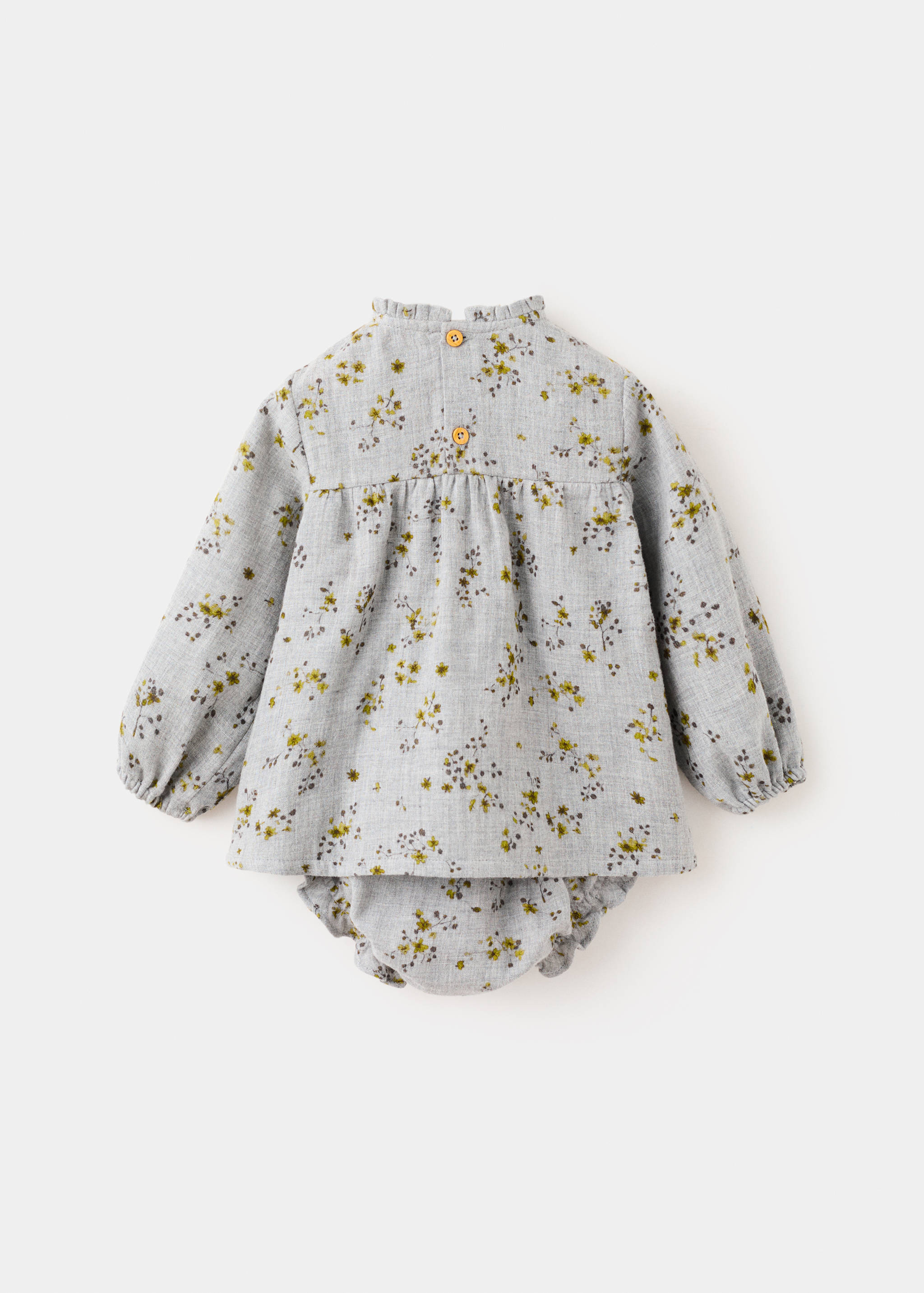 Robe et culotte imprimées - Verso de l’article