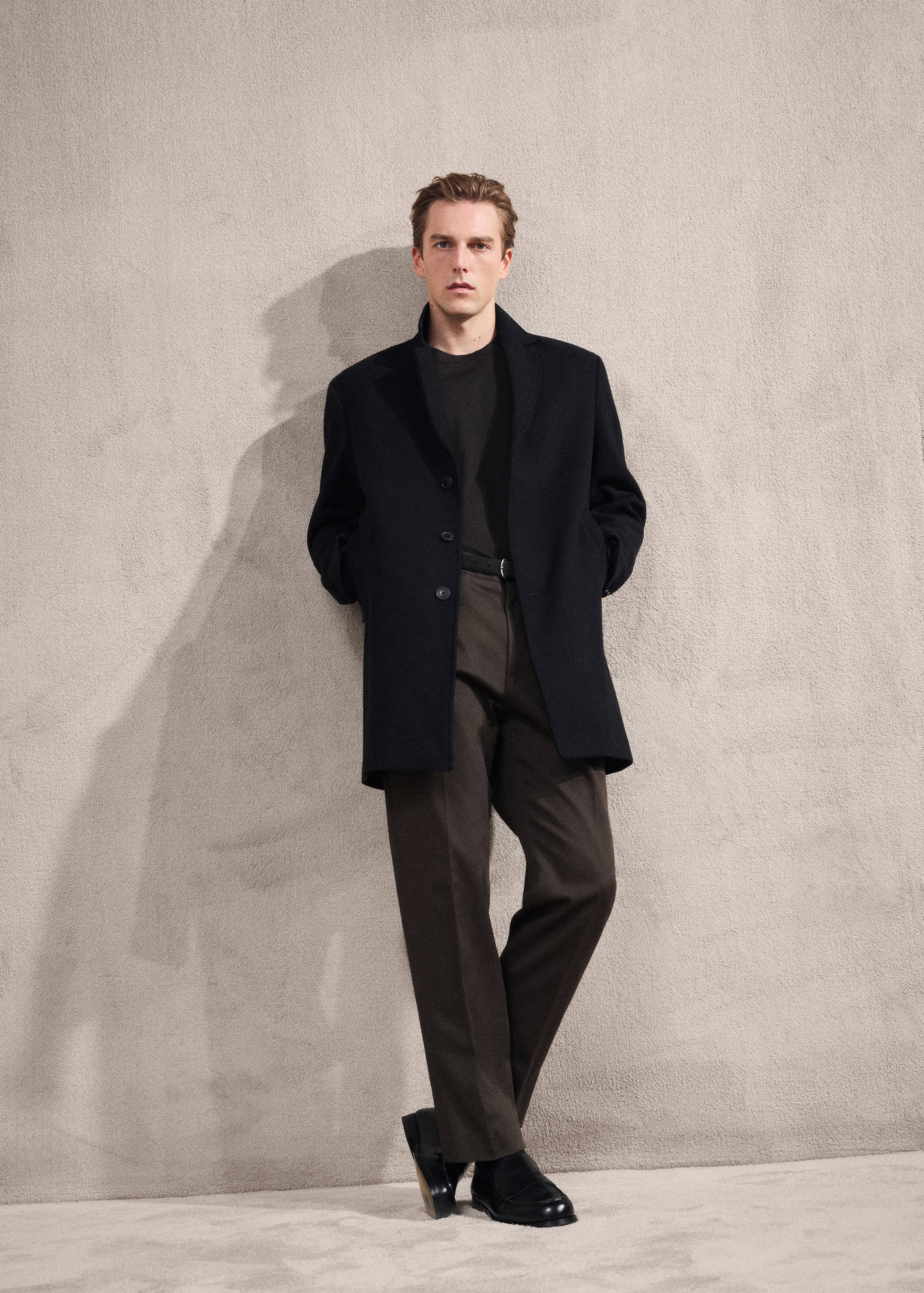 Lightweight recycled wool coat - Details of the article 3