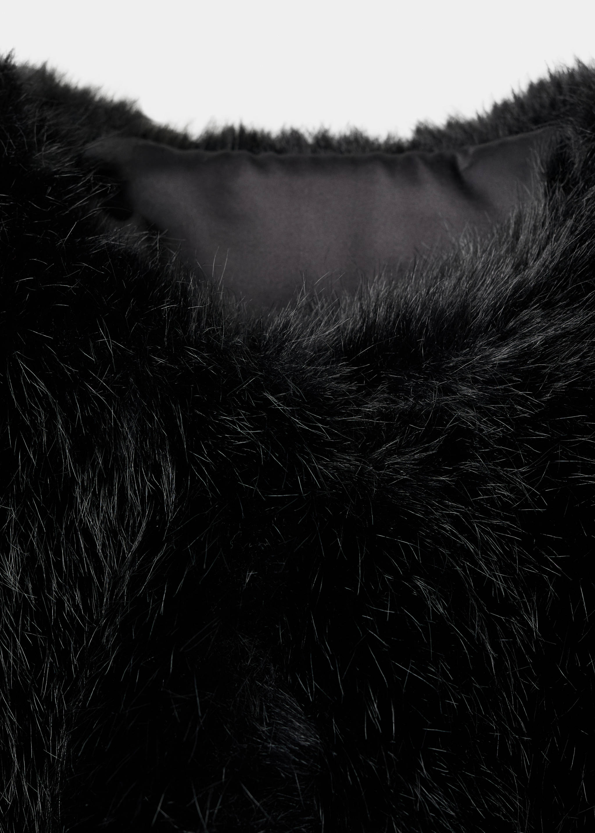 Faux-fur cropped jacket - Details of the article 8