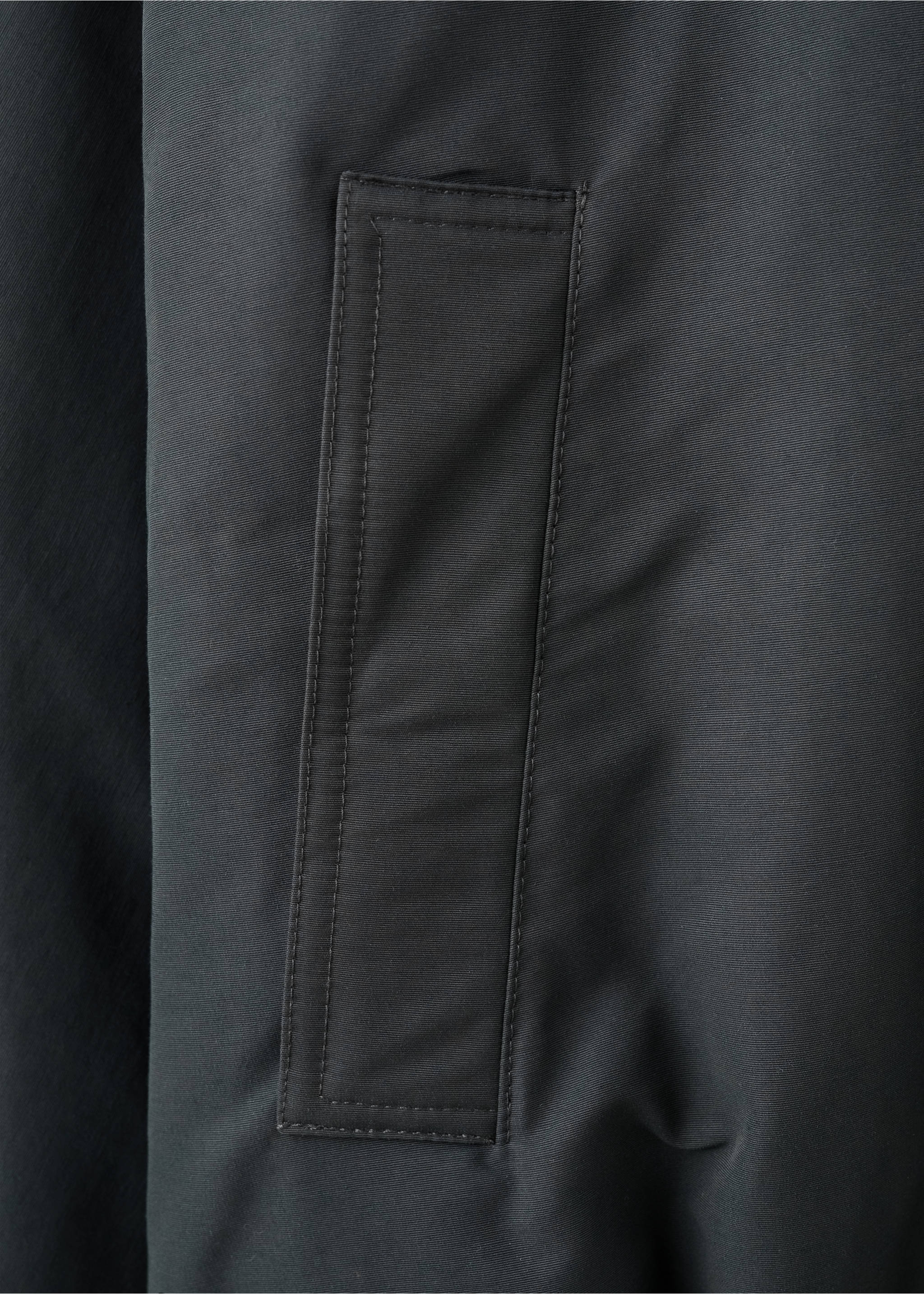 Funnel-neck bomber jacket - Details of the article 0, Grey. Ref: 17069102-00.