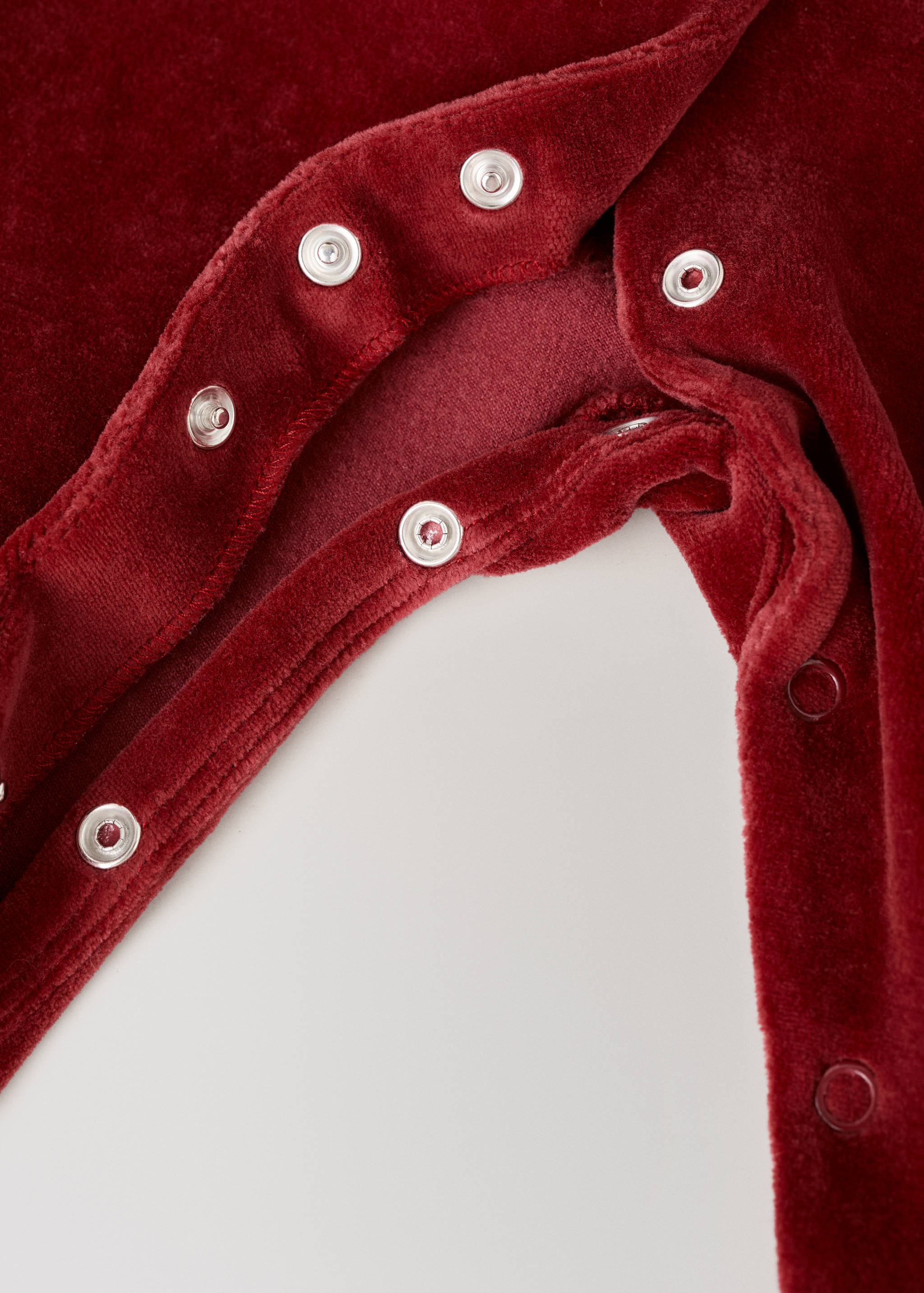 Pyjama de Noël pour bébé en coton velours - Détail de l'article 2