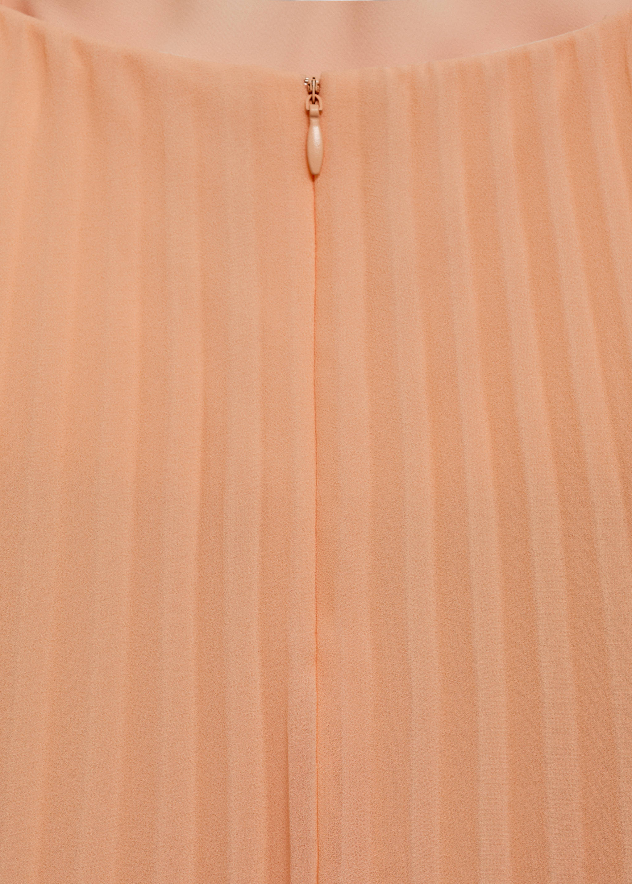Strapless pleated dress - Details of the article 0