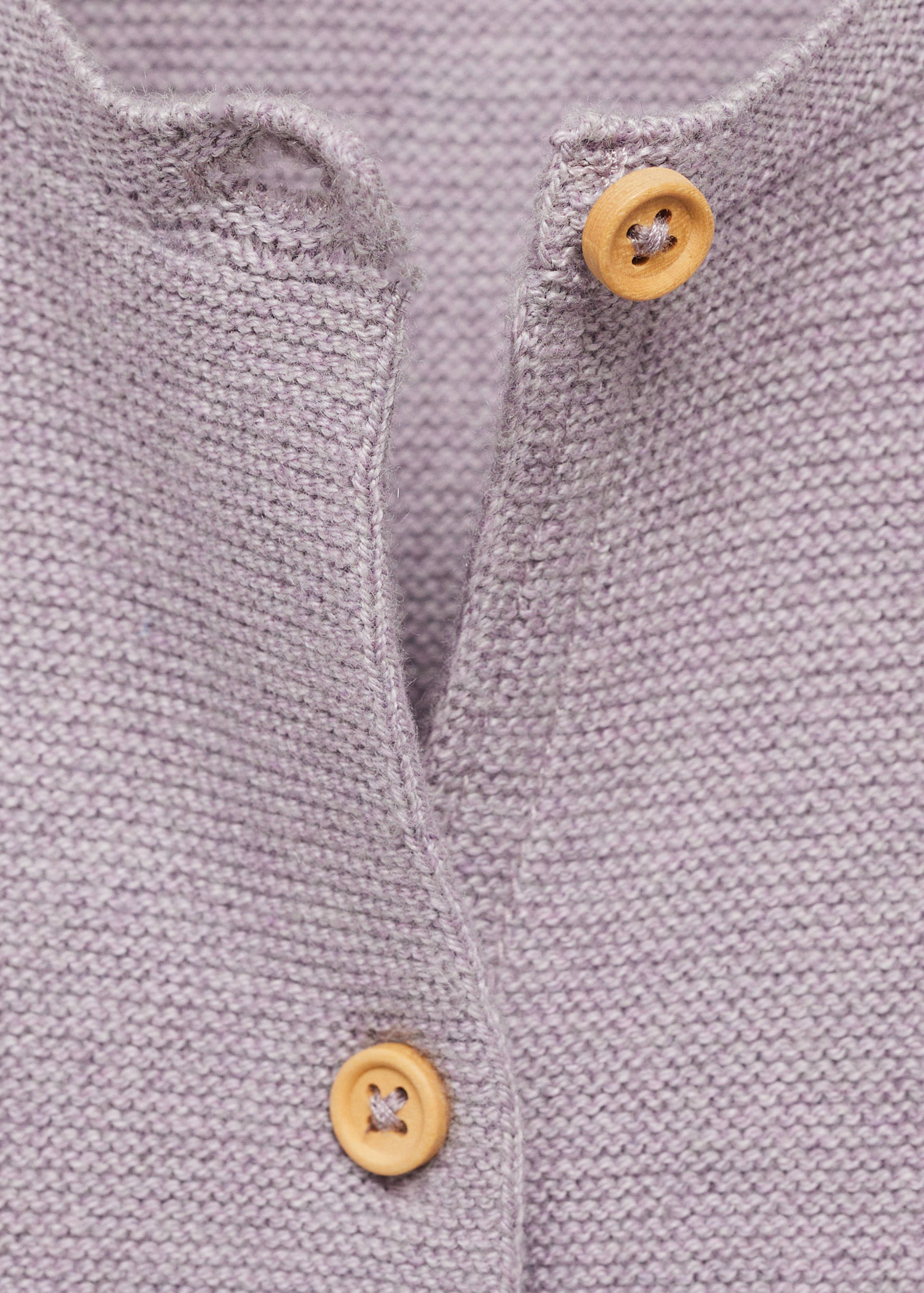 Úpletový kardigan na knoflíky - Detail zboží 8