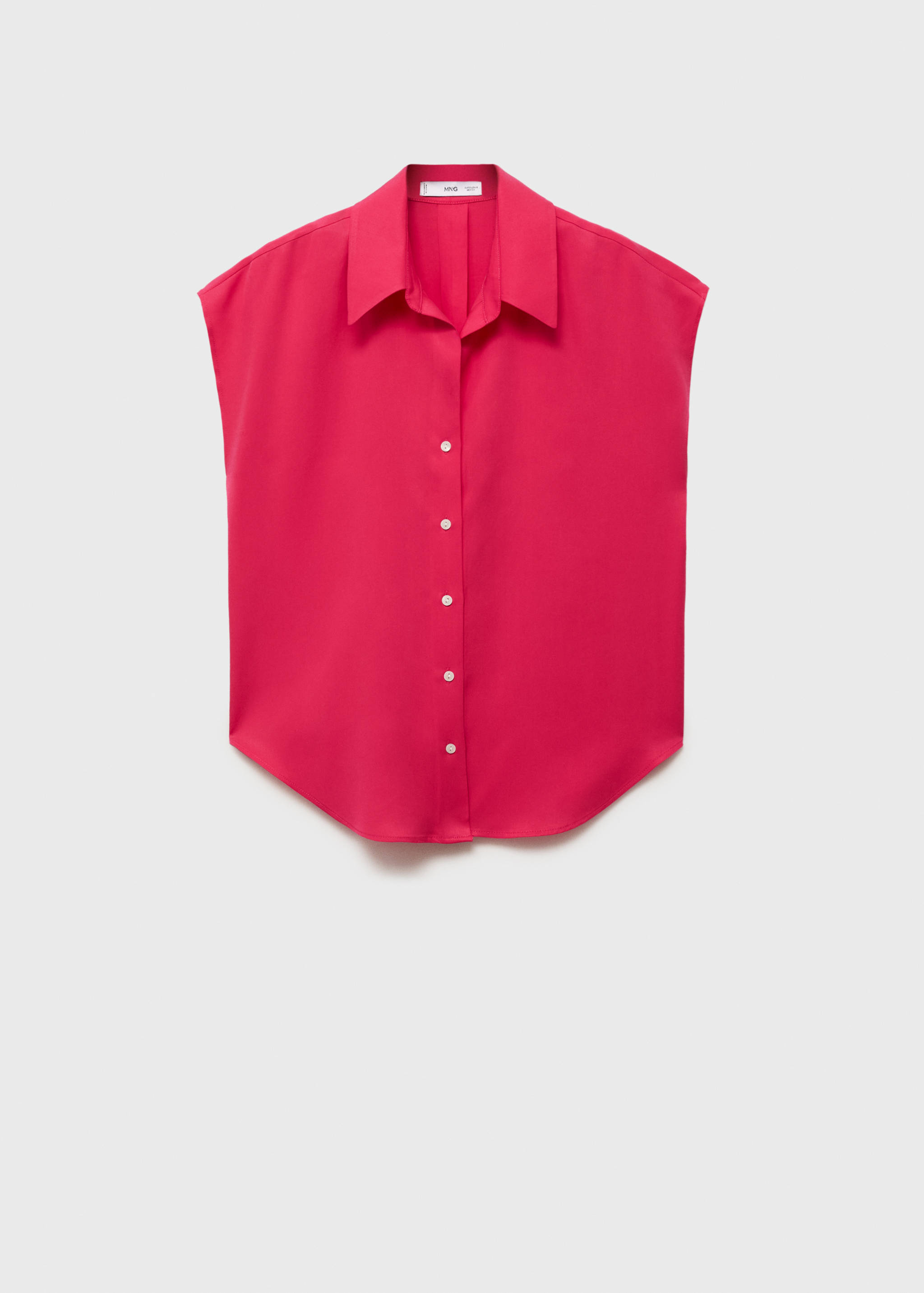 Lyocell sleeveless shirt - Article without model
