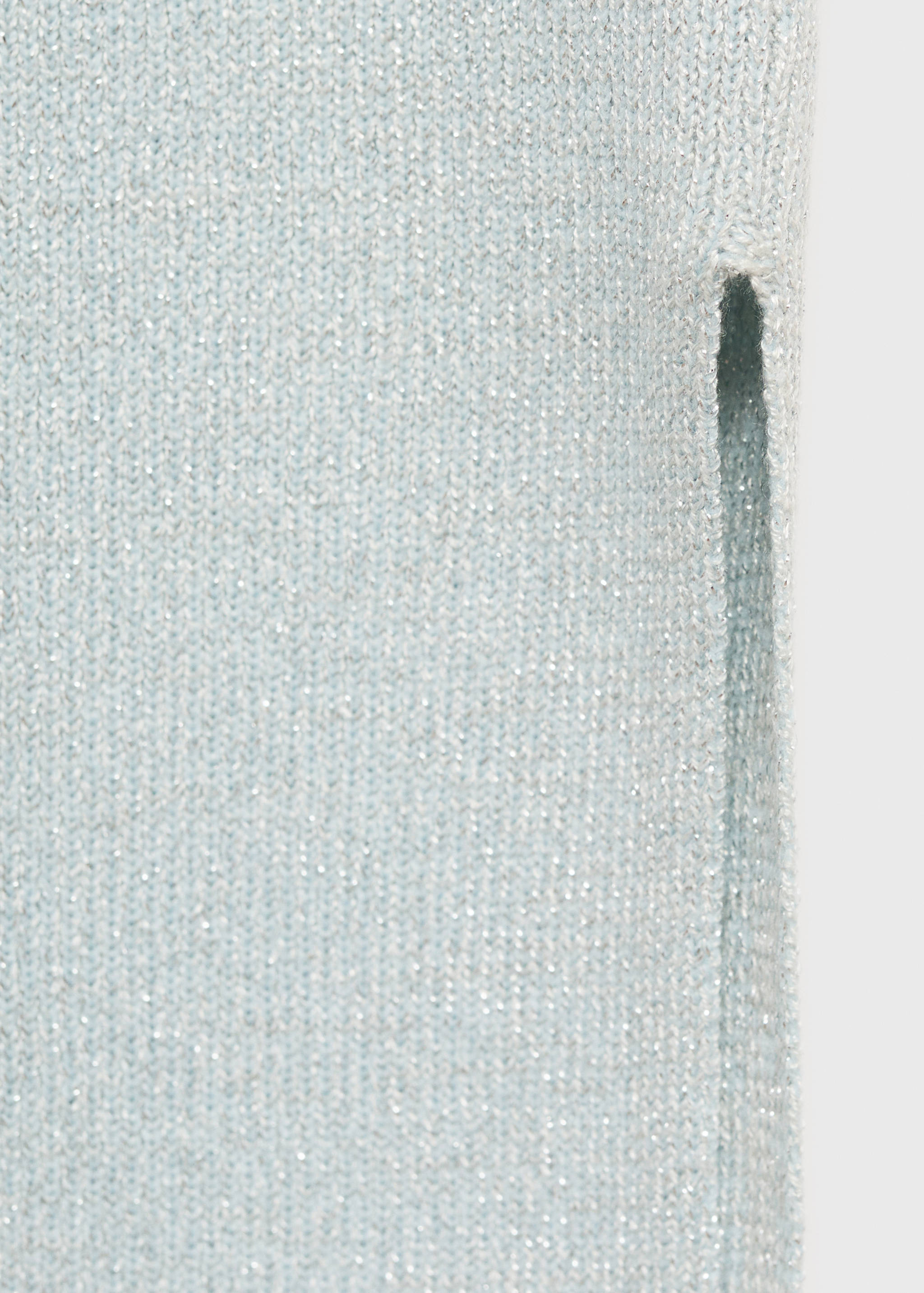 Long knitted skirt - Details of the article 8