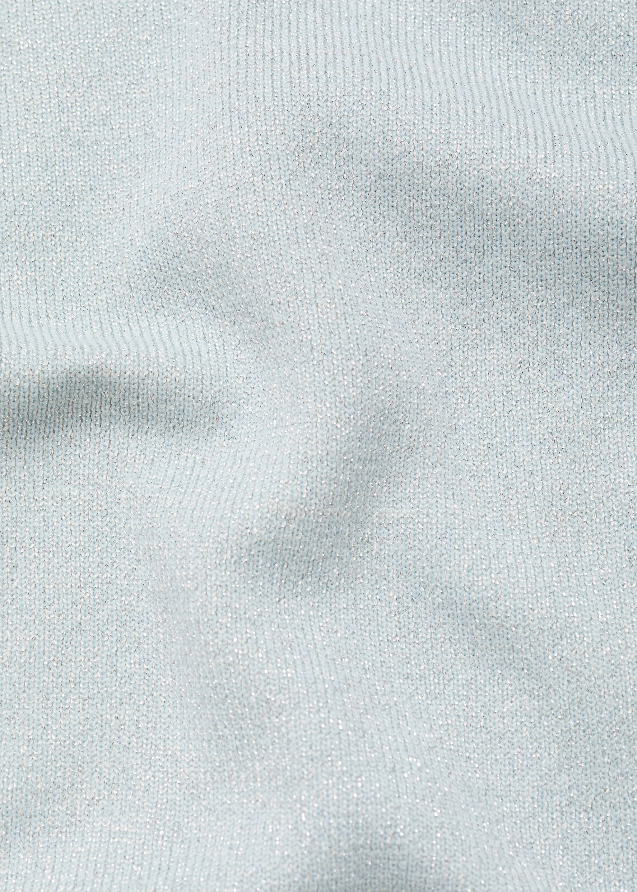 Long knitted skirt - Details of the article 0, Mint Green. Ref: 17071145-00.