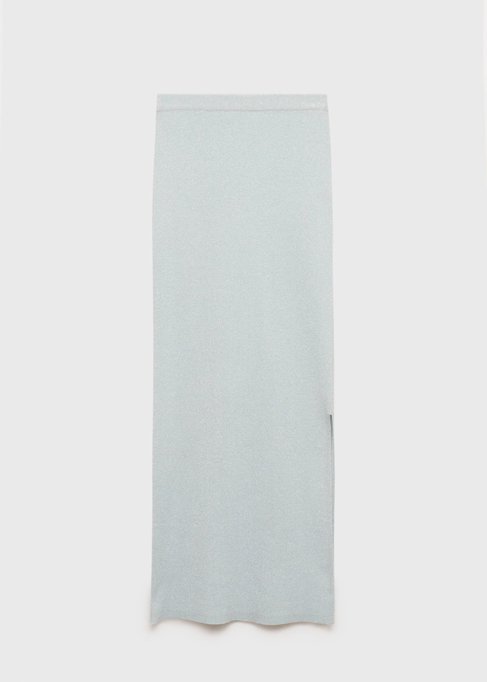 Long knitted skirt - Article without model