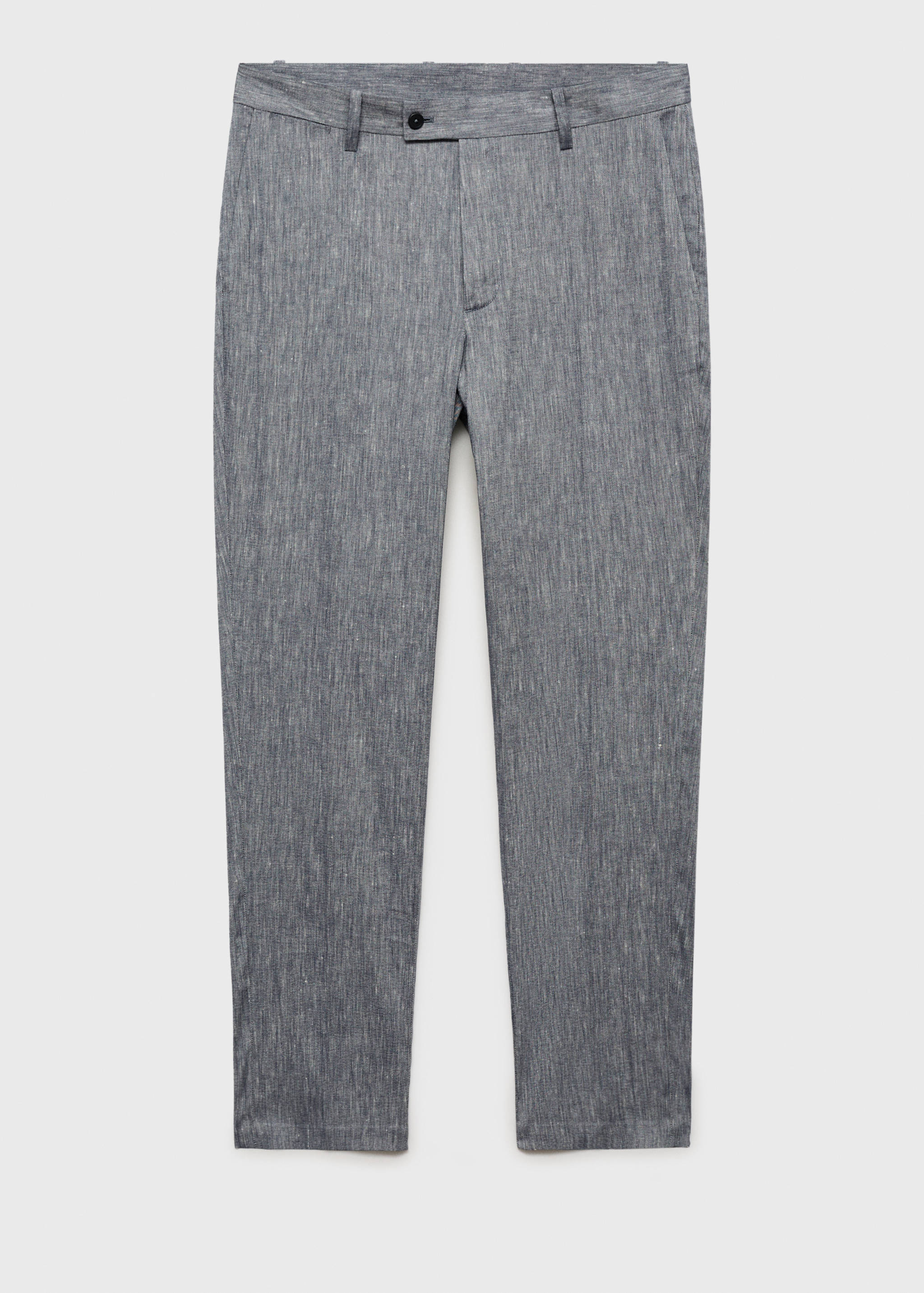 Slim fit linen trousers - Article without model