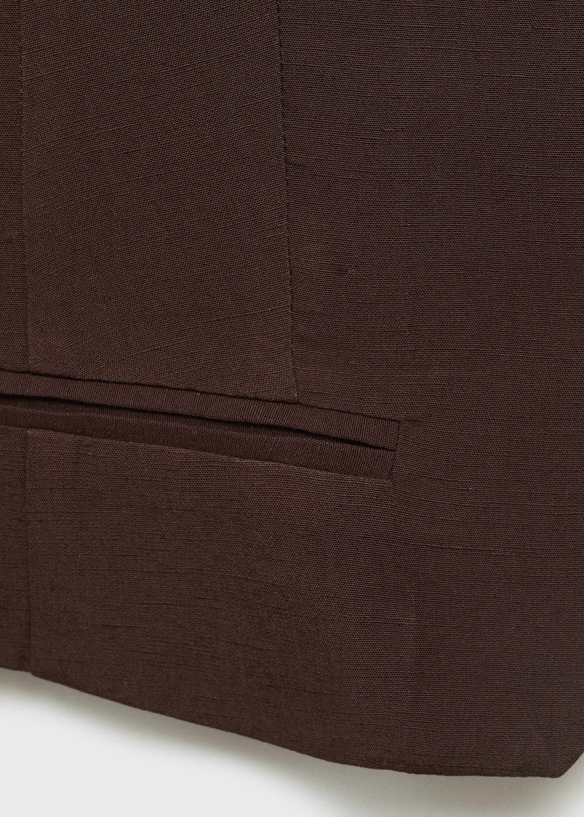 Suit waistcoat with buttons - Details of the article 0