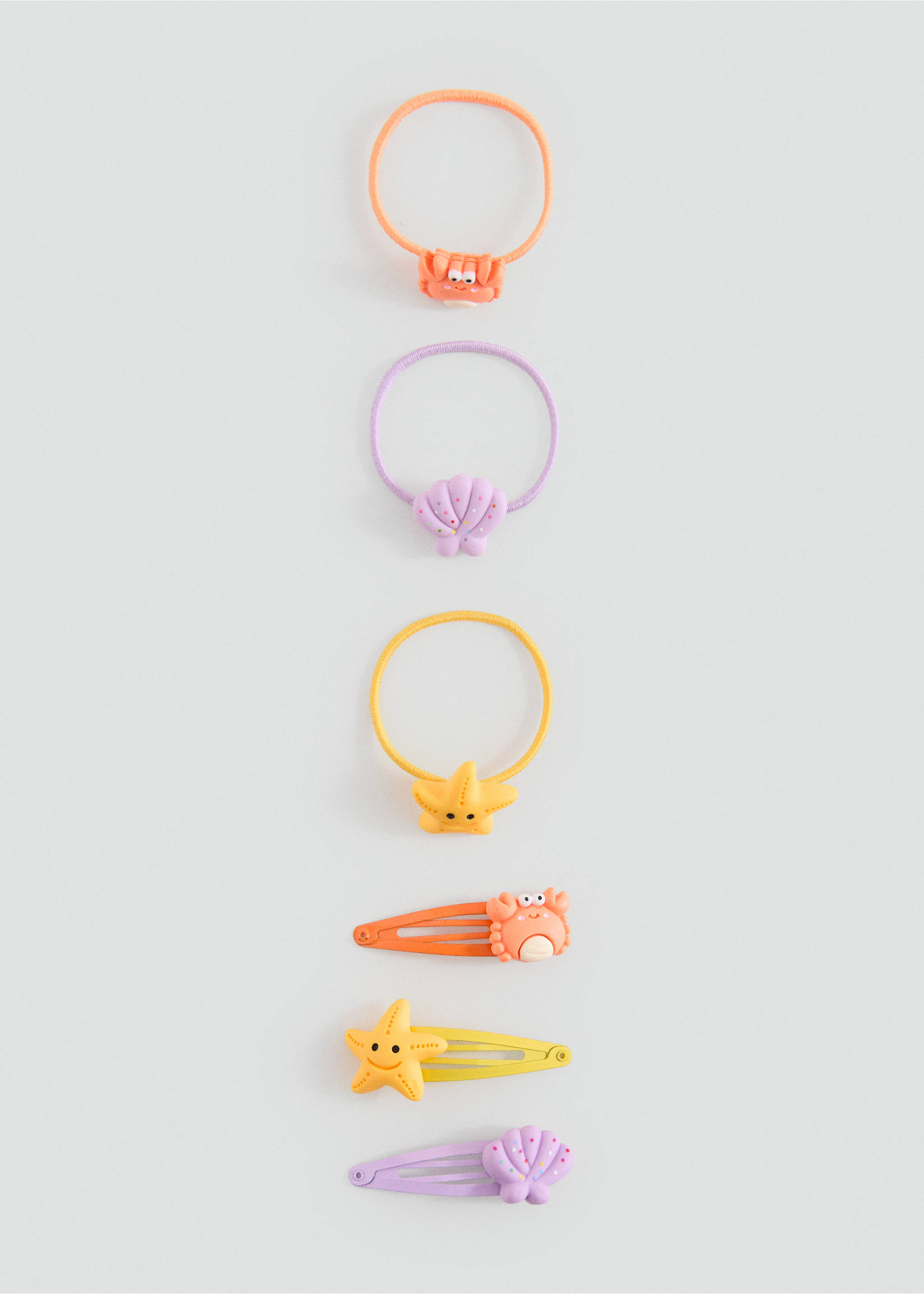 Pack gomes i clips - Article sense model, Morat clar/pastel. Ref: 17071156-00.