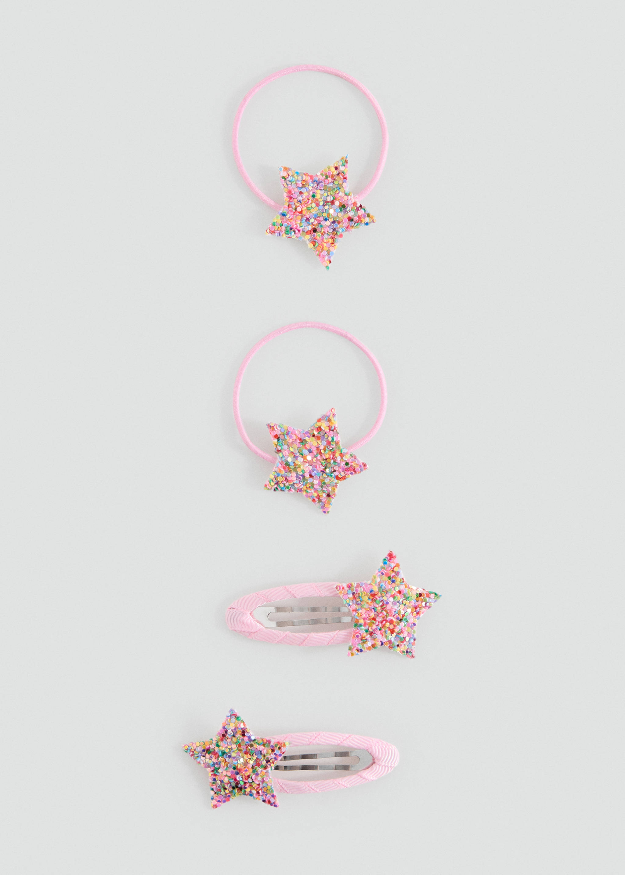 Lot barrettes et élastiques - Article sans modèle