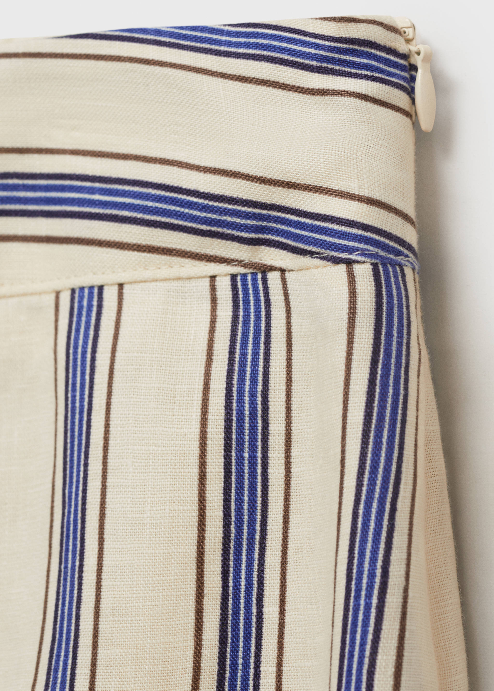 Leinenrock mit Streifen - Detail des Artikels 8