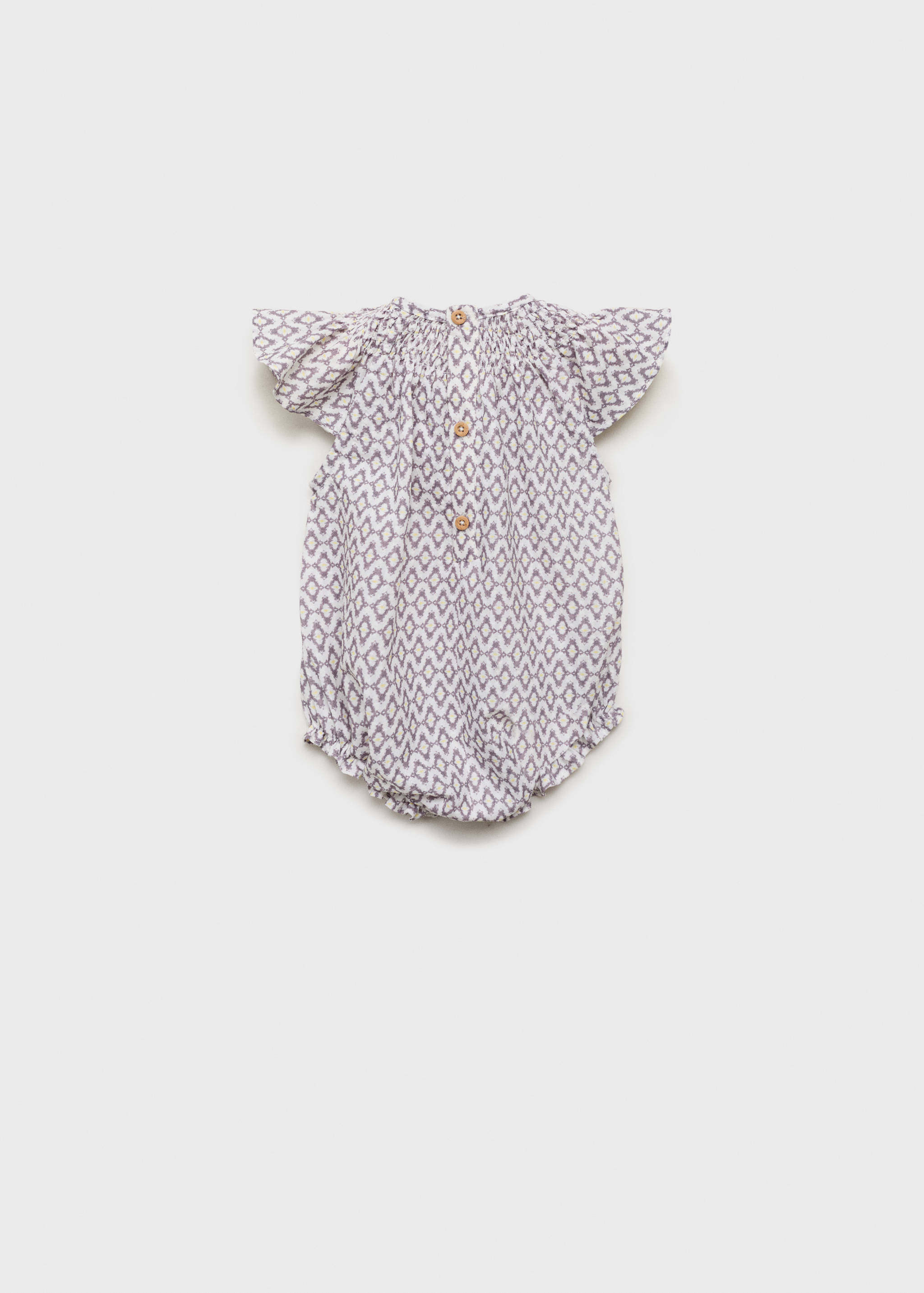 Bavlněné dupačky s potiskem - Zadní strana zboží