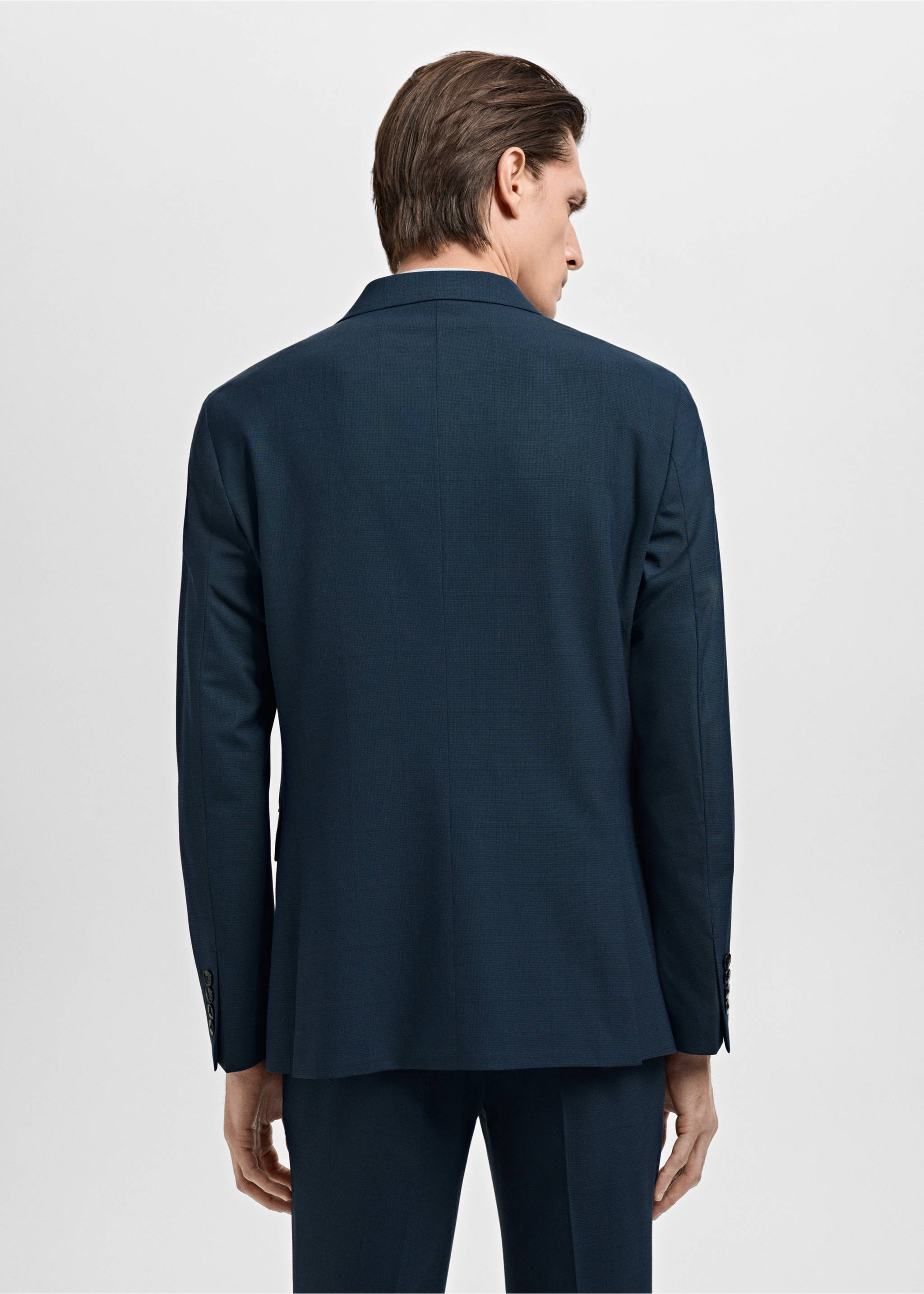 Americana vestit París súper slim fit - Revers de l'article, Blau indi. Ref: 17071176-00.