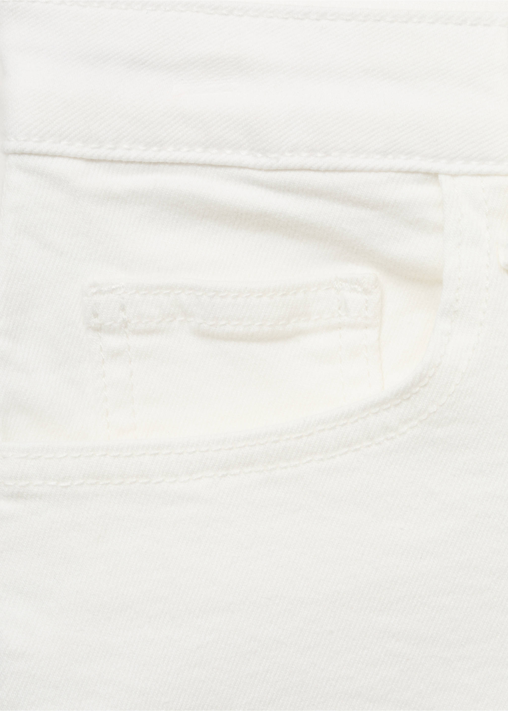 Frayed low-rise shorts - Details of the article 0, Off White. Ref: 17071179-00.