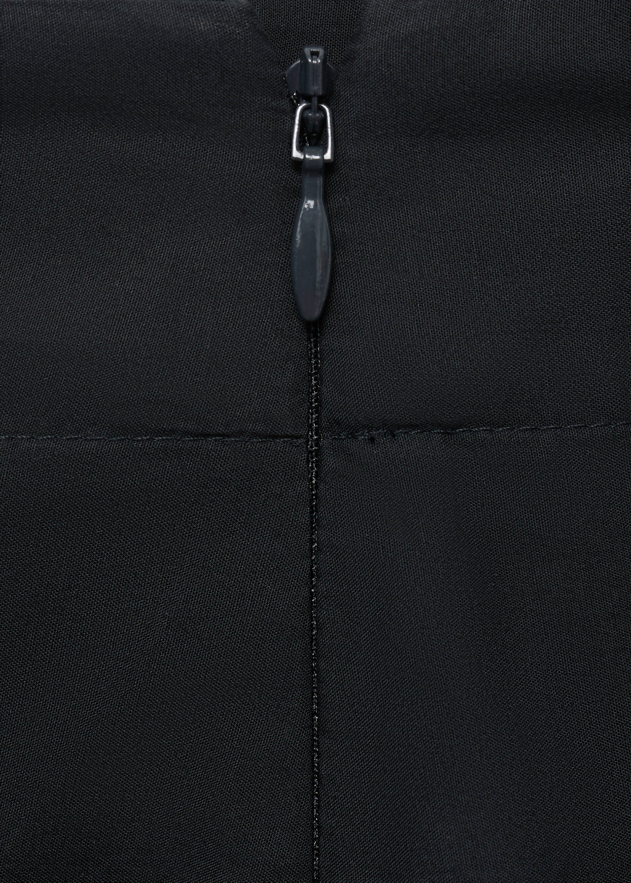 Embroidered cotton skirt - Details of the article 0
