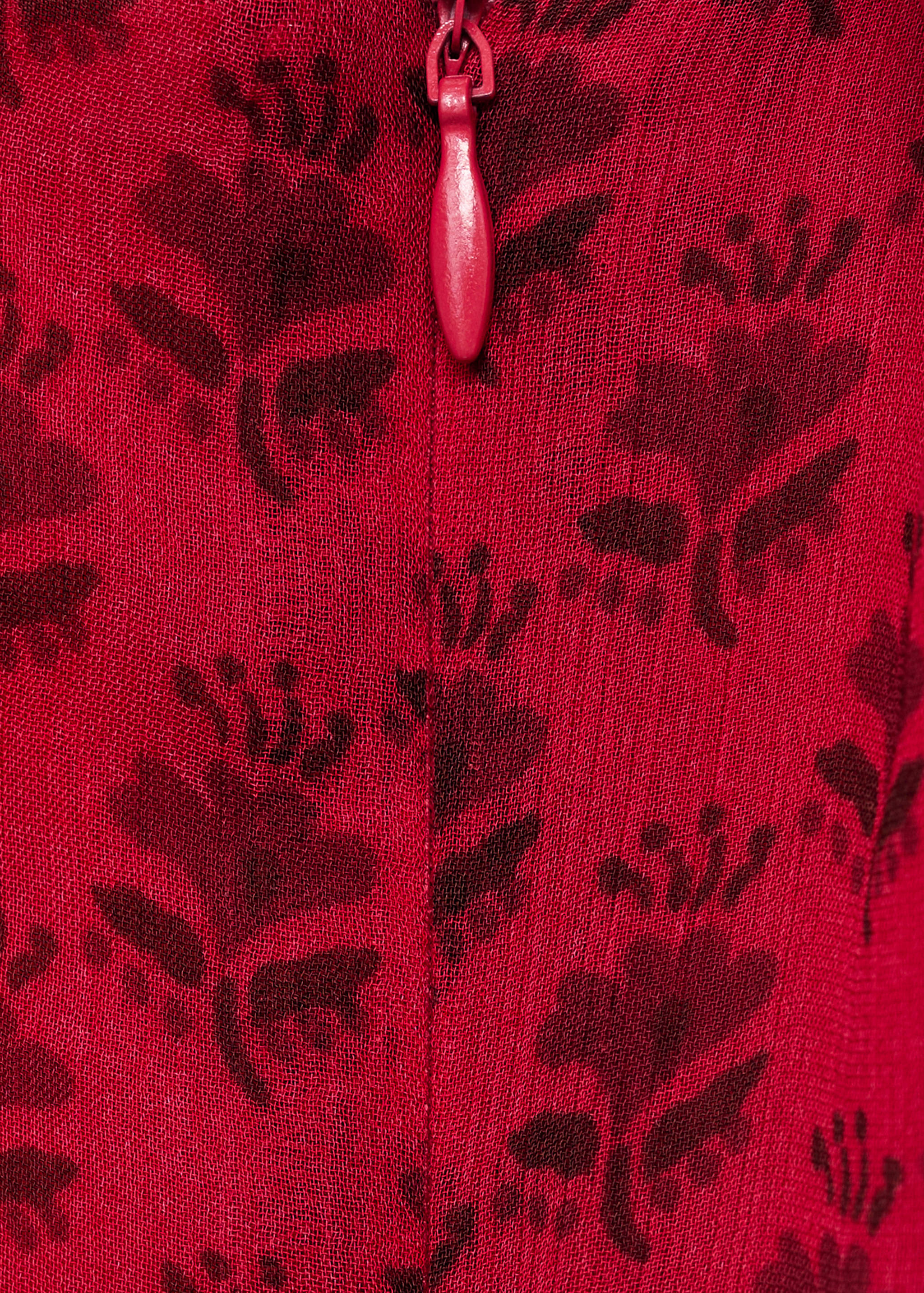 Vestido gasa estampado floral - Detalle del artículo 8