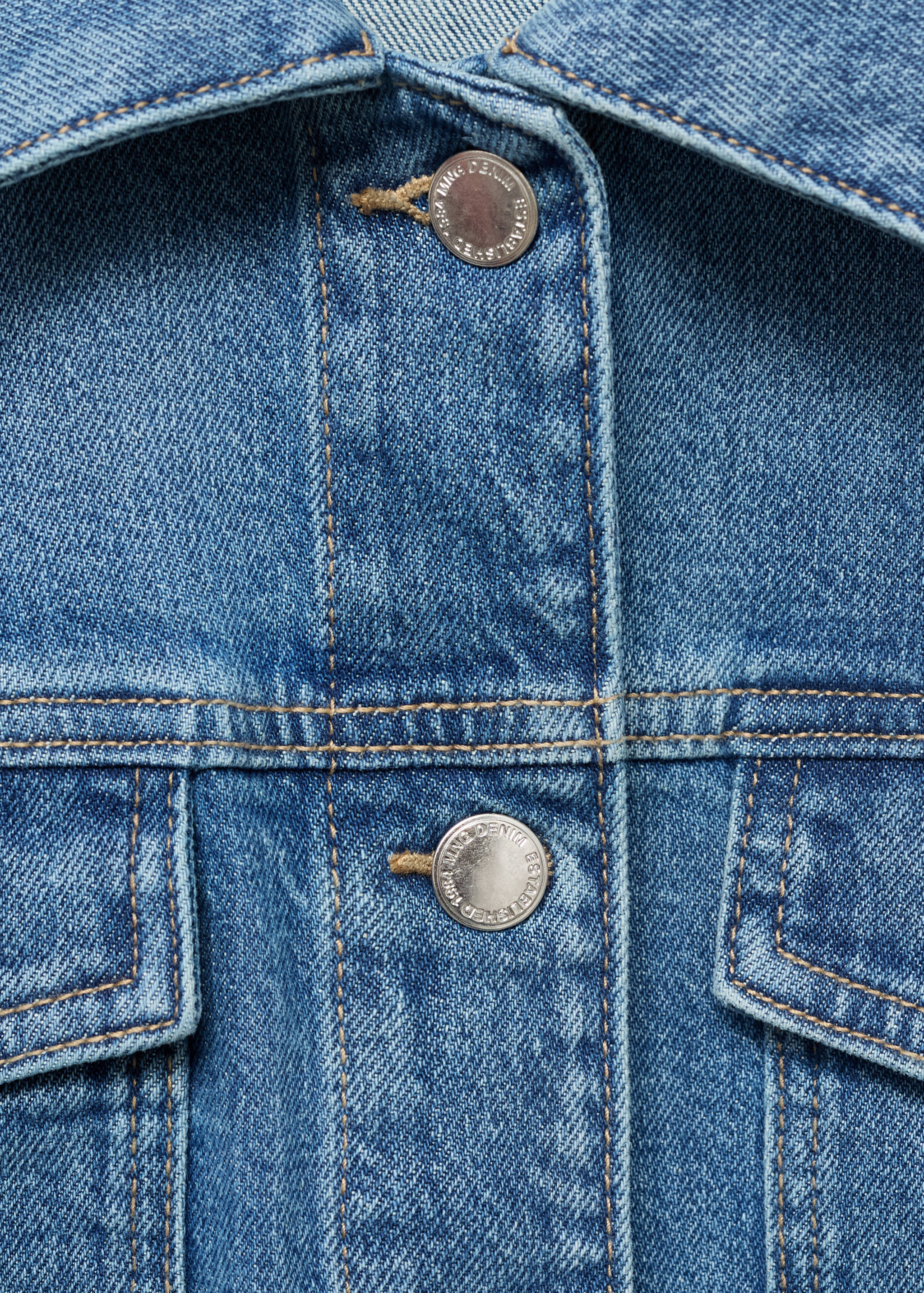 Pockets denim jacket - Details of the article 8