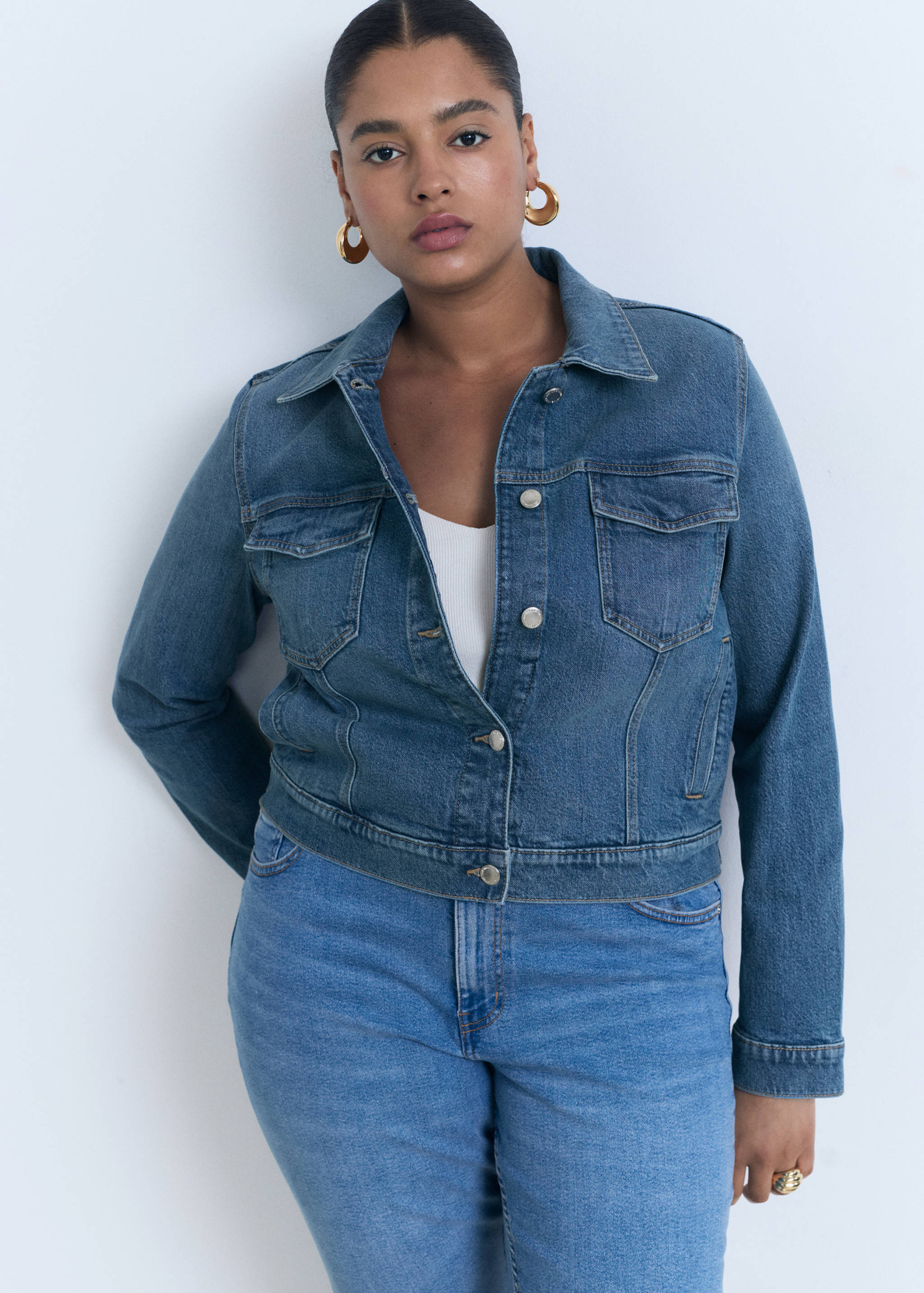 Pockets denim jacket - Details of the article 5