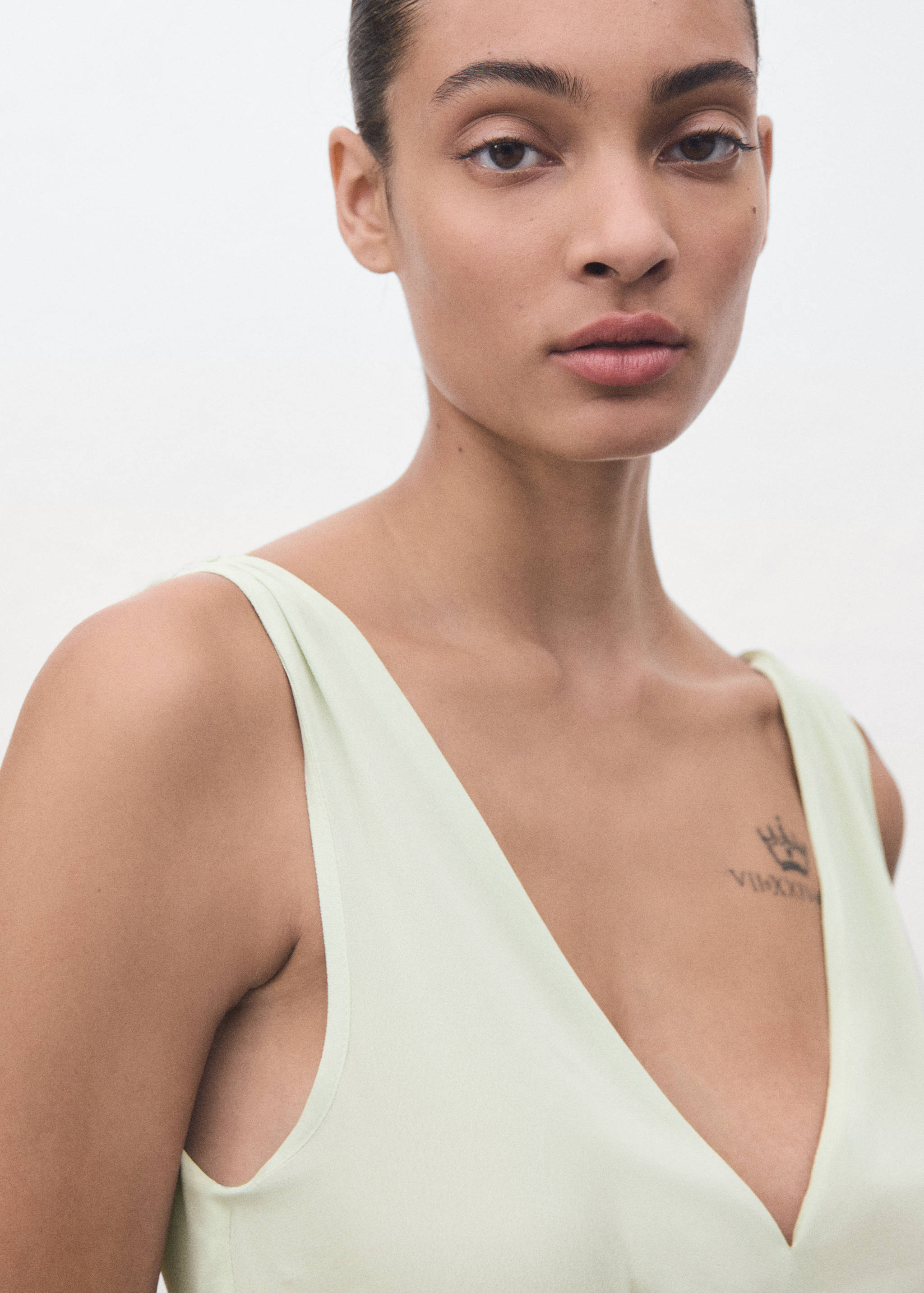 Lace camisole dress - Details of the article 1