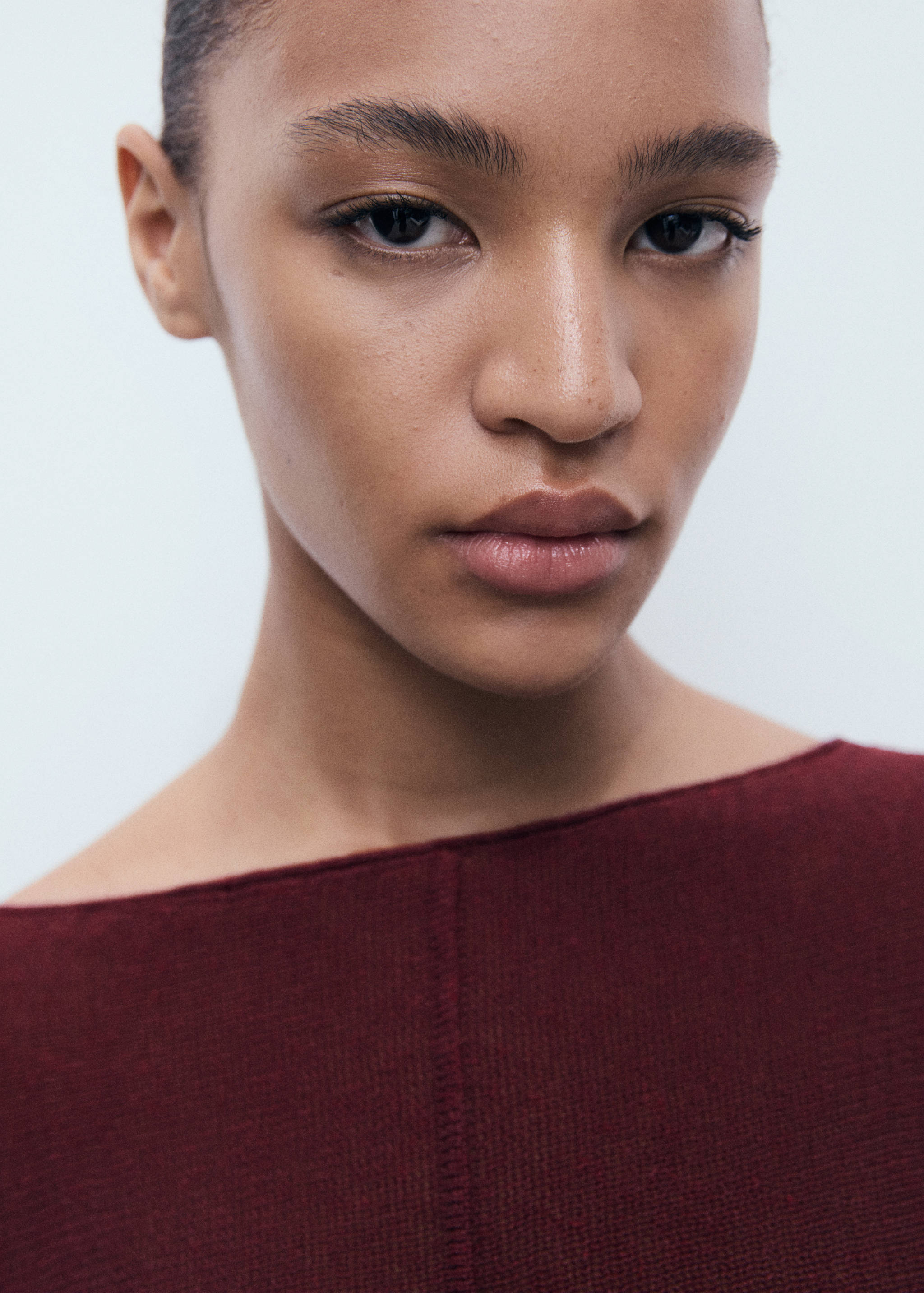 Oversized fine-knit sweater - Details of the article 1