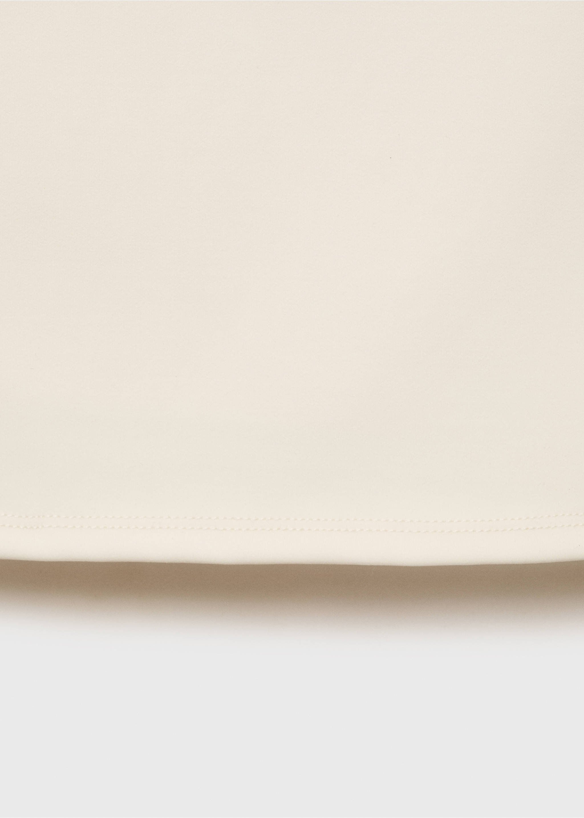 Spaghetti strap top - Details of the article 0, White. Ref: 17071198-00.