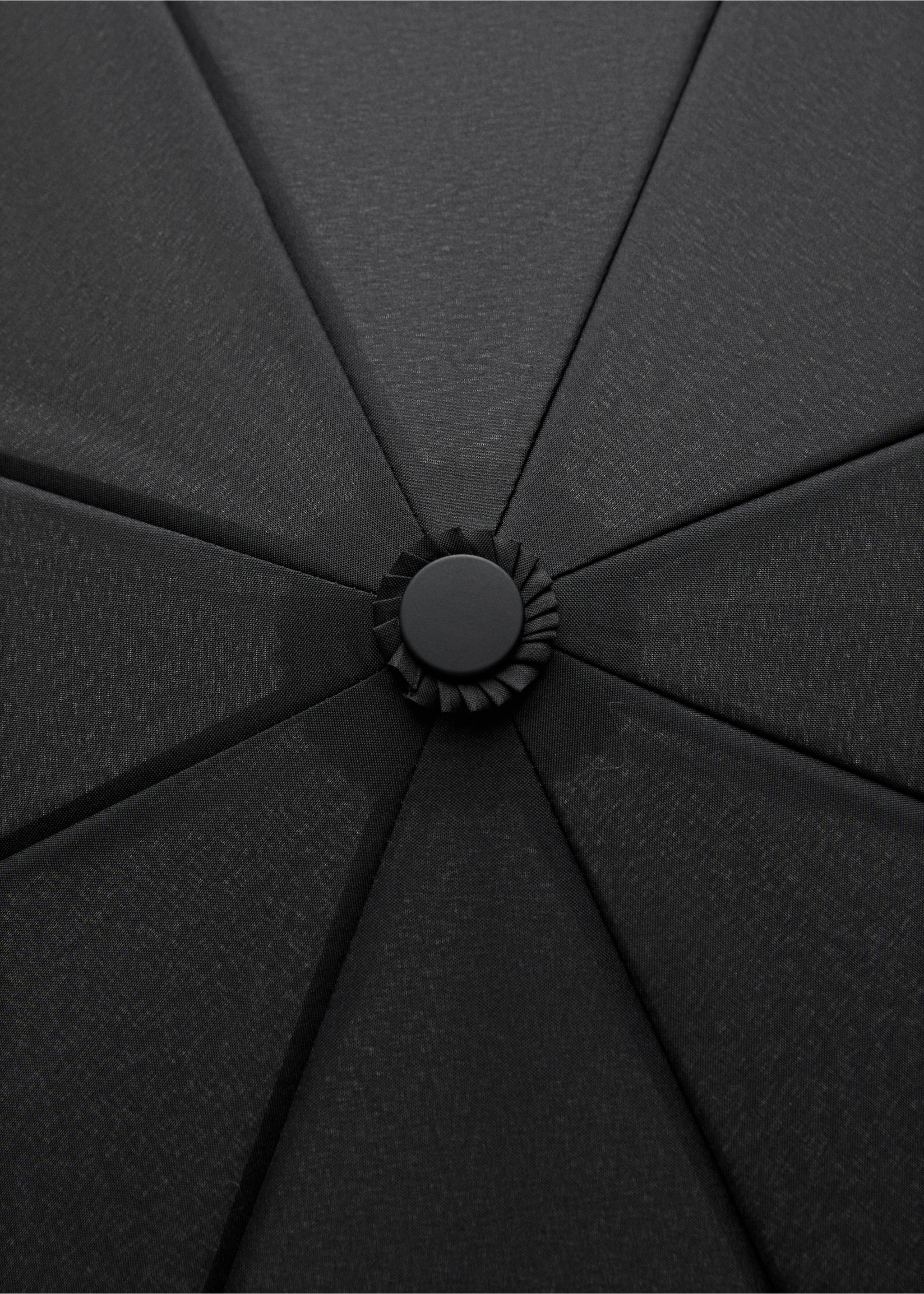 Automatic folding umbrella - Details of the article 2, Black. Ref: 17071201-00.