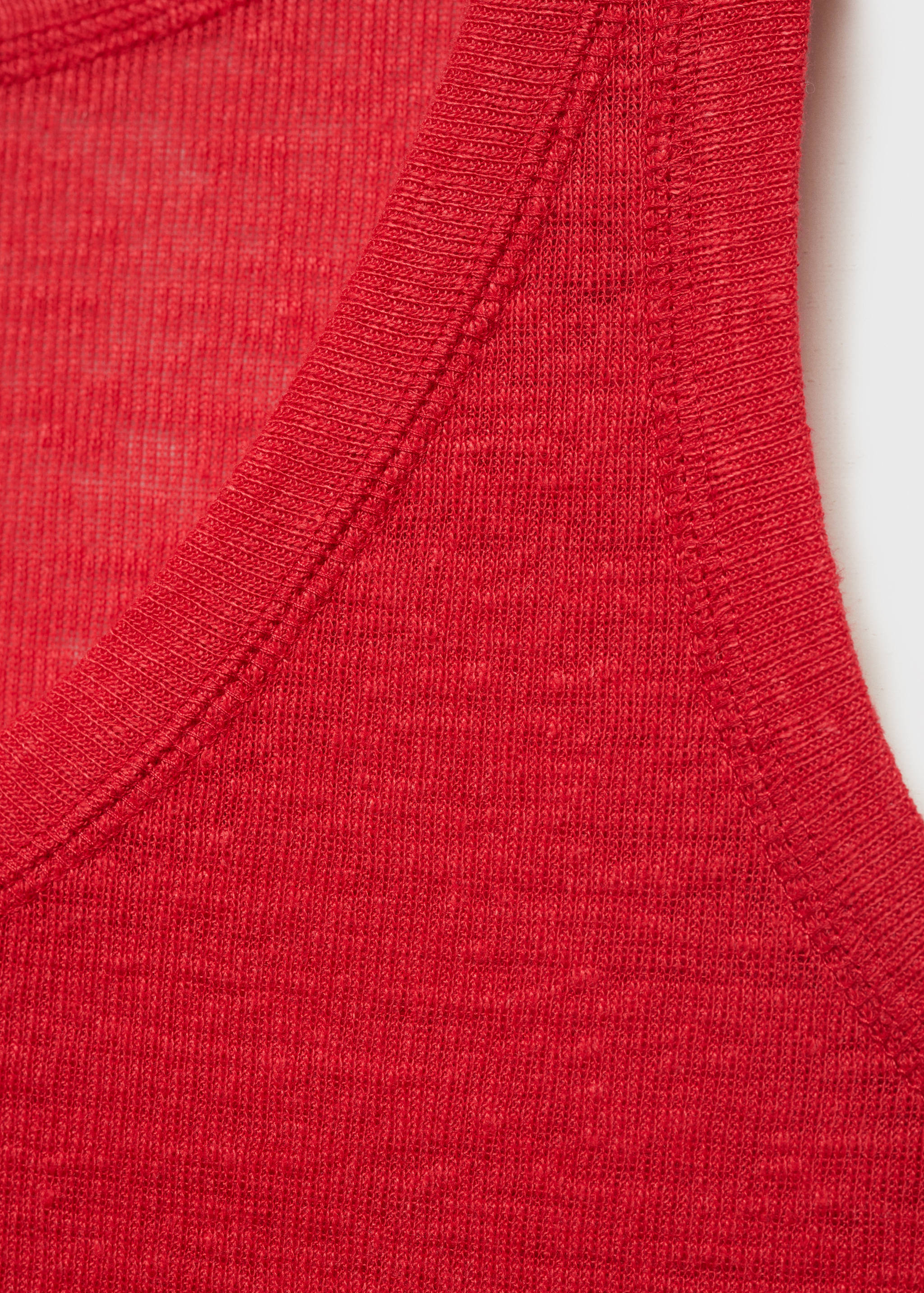 Leinen-Top mit Ärmeln - Detail des Artikels 8