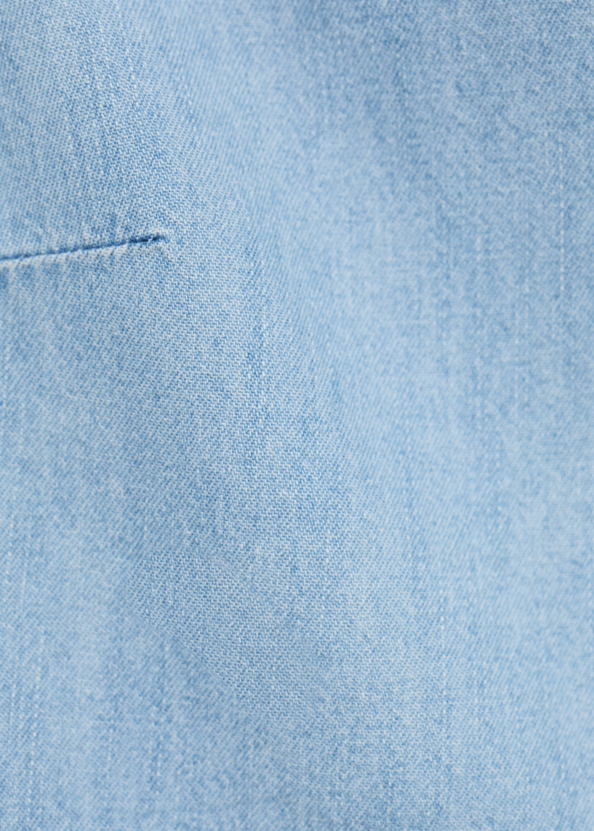 Džínová vesta s knoflíky - Detail zboží 0