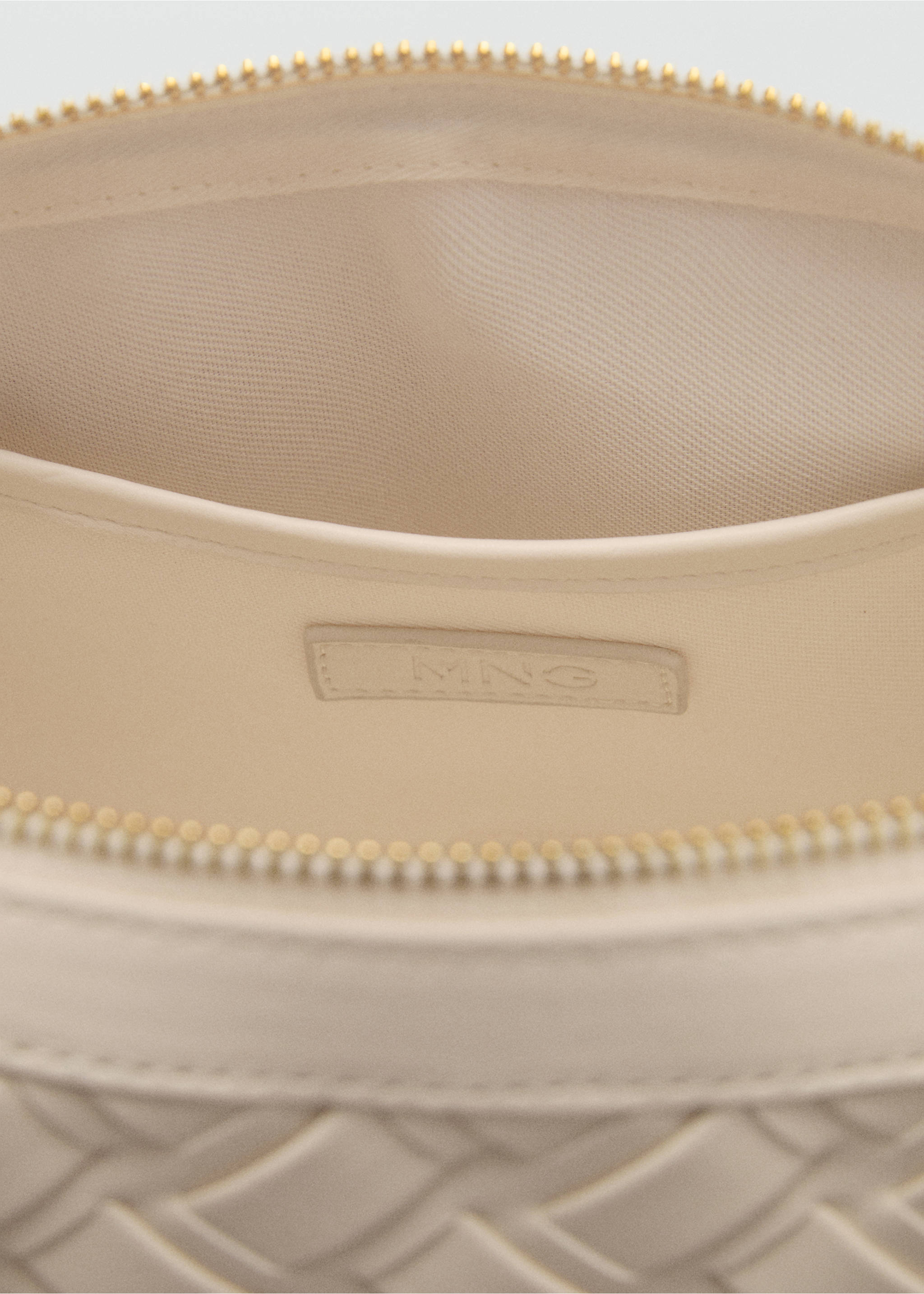 Geflochtene Bowling-Bag - Detail des Artikels 4, Cremeweiß. Ref: 17071206-00.