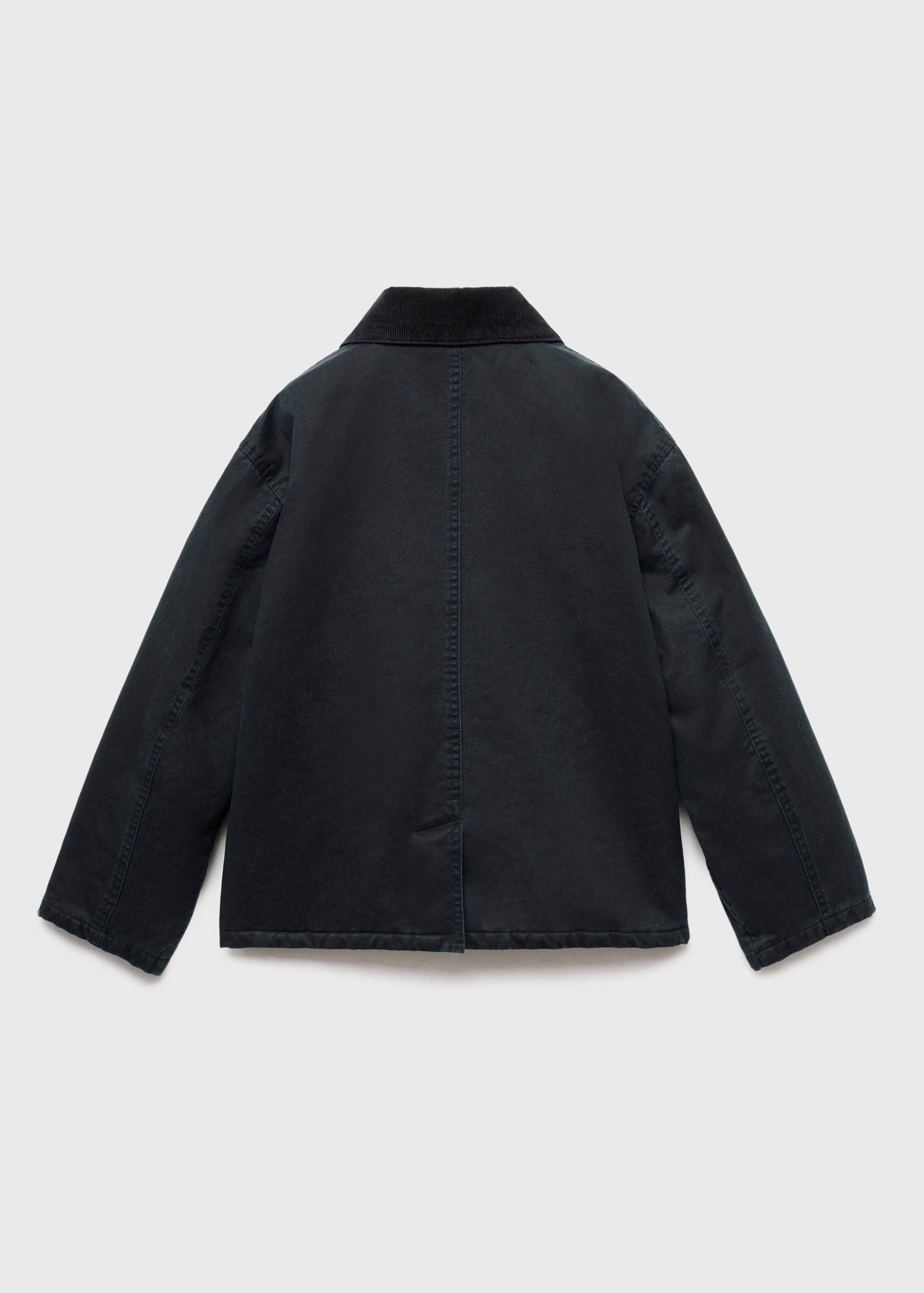 Parka effet ciré - Verso de l’article
