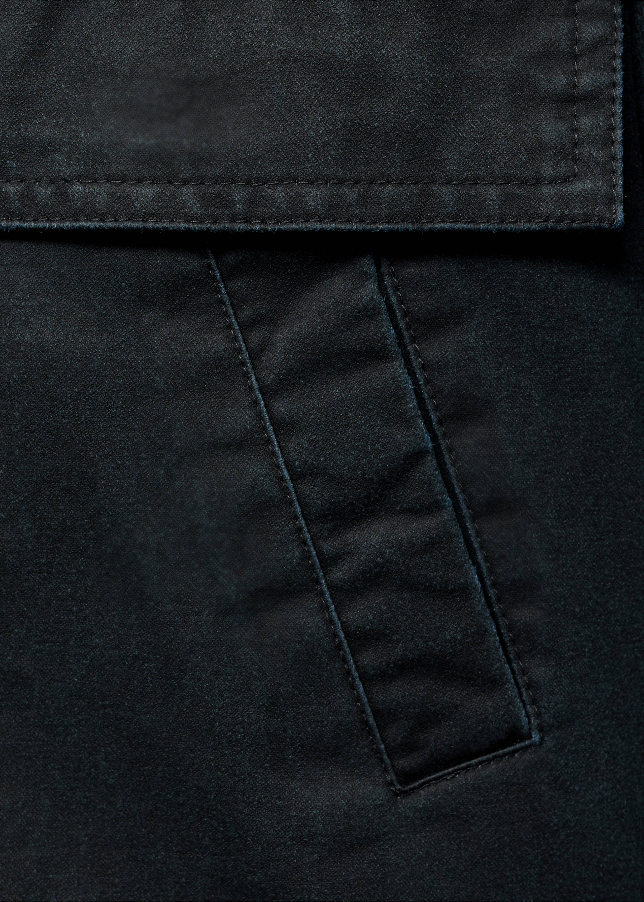 Parka effet ciré - Détail de l'article 0, Bleu. Ref: 17071208-00.