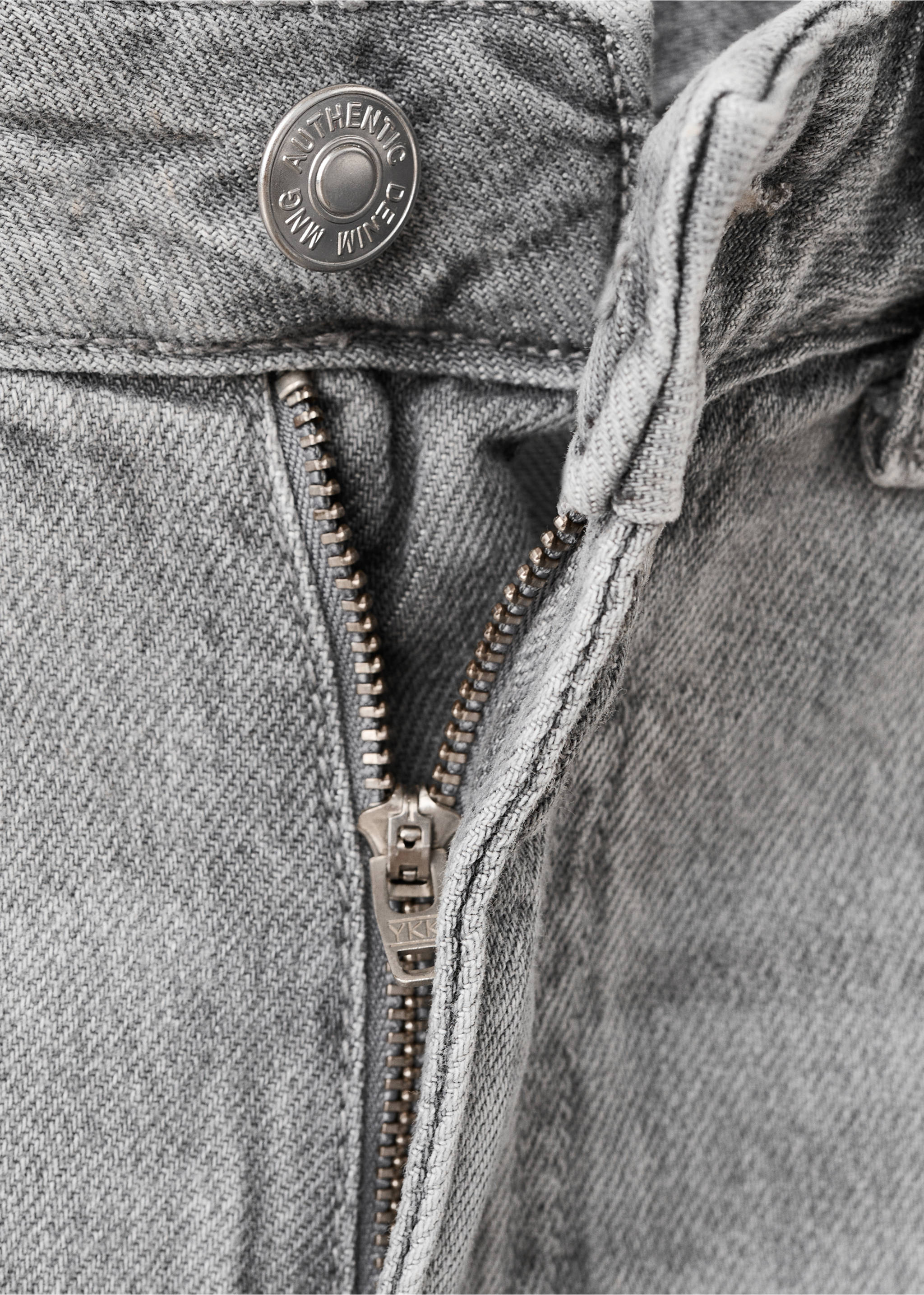 Bermudas denim algodón - Detalle del artículo 0, Gris. Ref: 17071211-00.