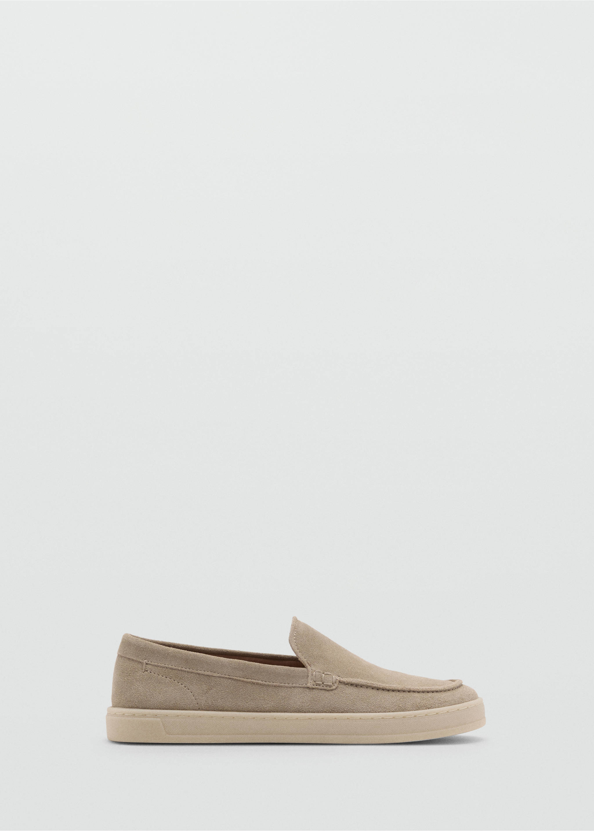 Split leather shoes - Article without model, Sand. Ref: 17071212-00.