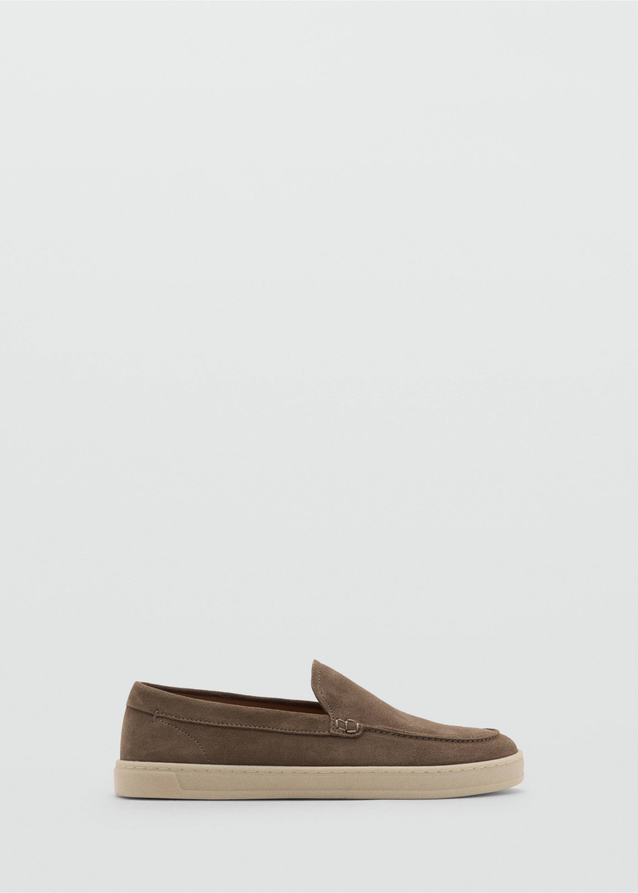 Split leather shoes - Article without model, Brown. Ref: 17071212-00.