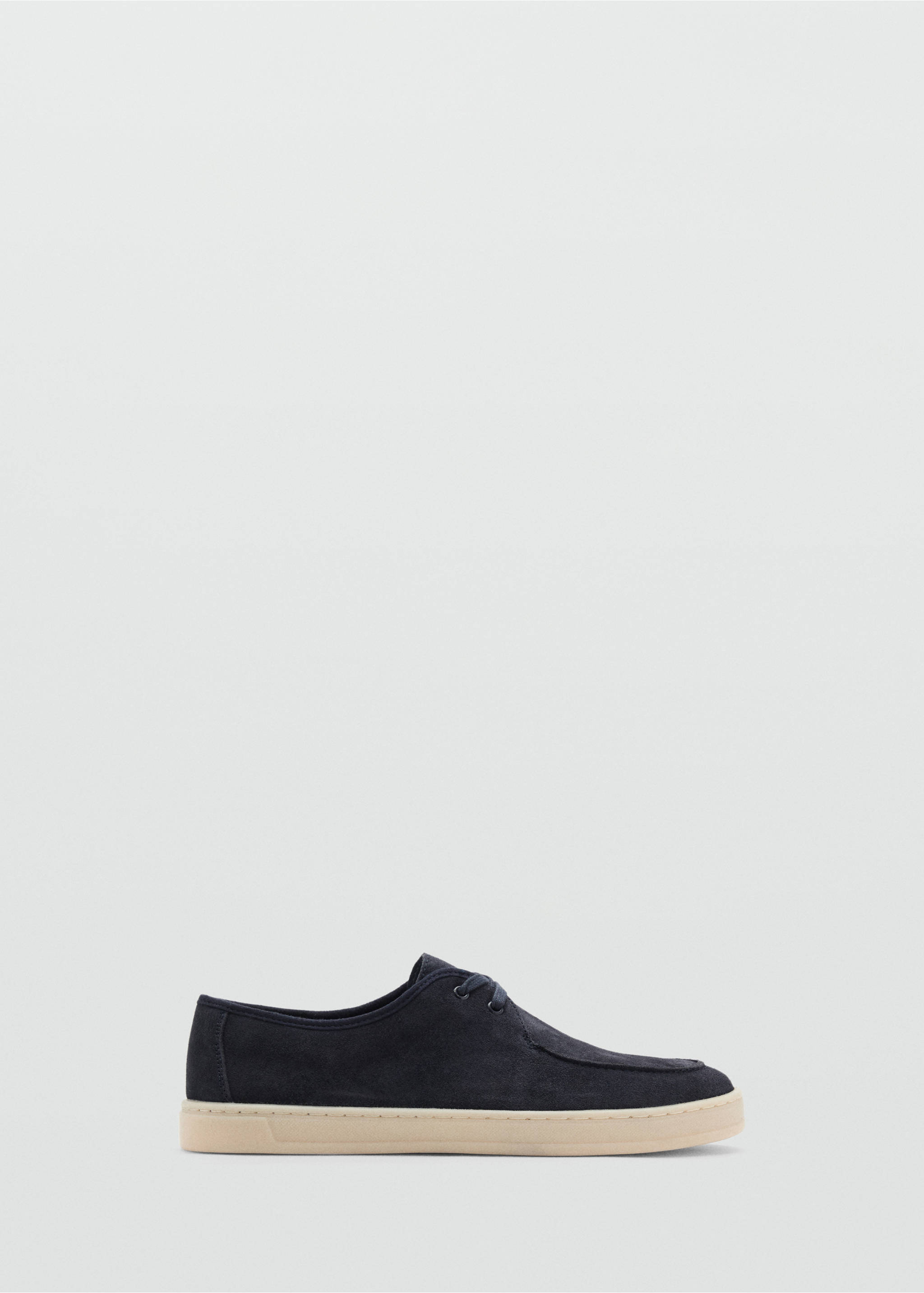 Suede nautical shoes - Article without model, Dark Navy. Ref: 17071213-00.