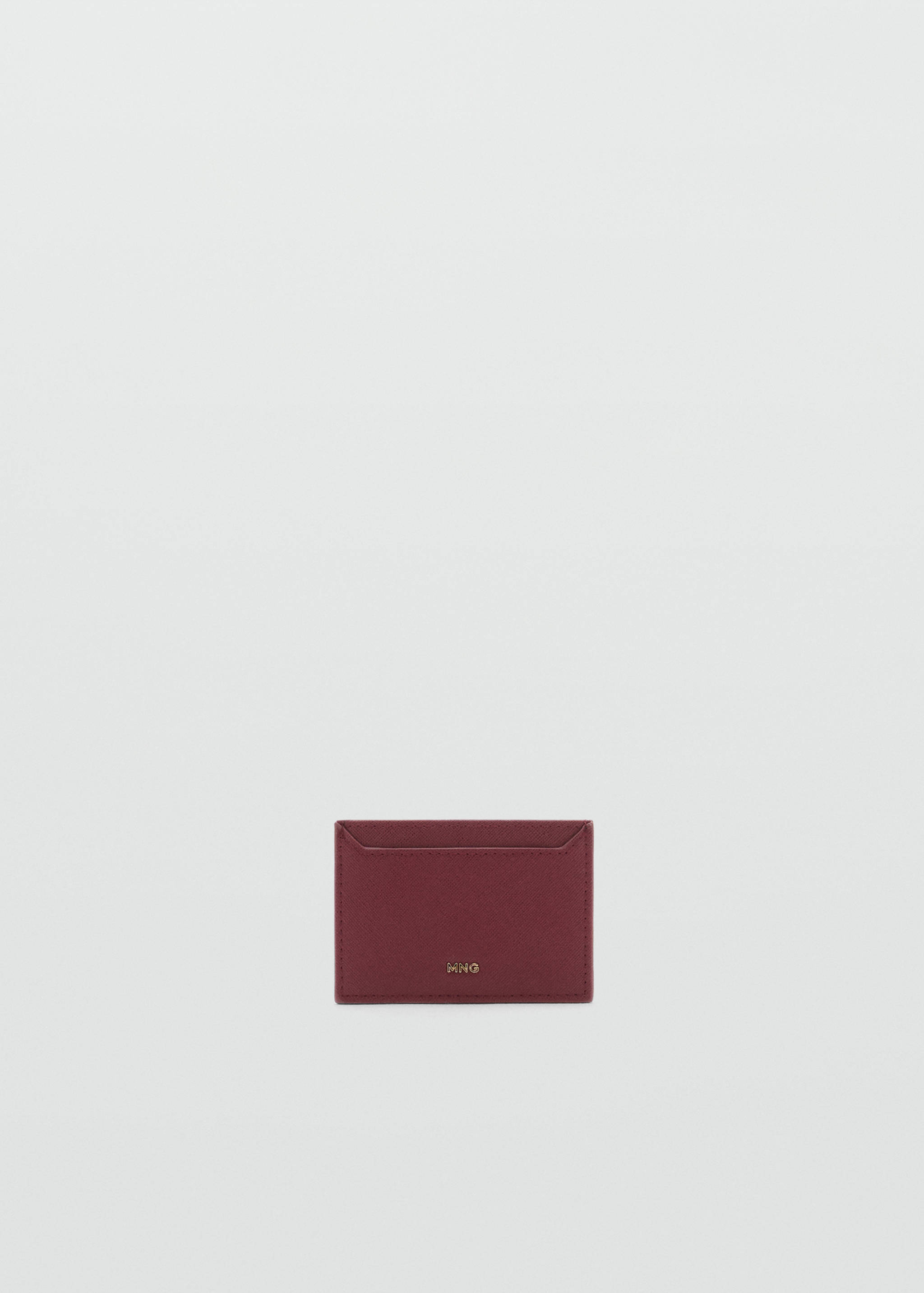 Saffiano-effect cardholder - Article without model