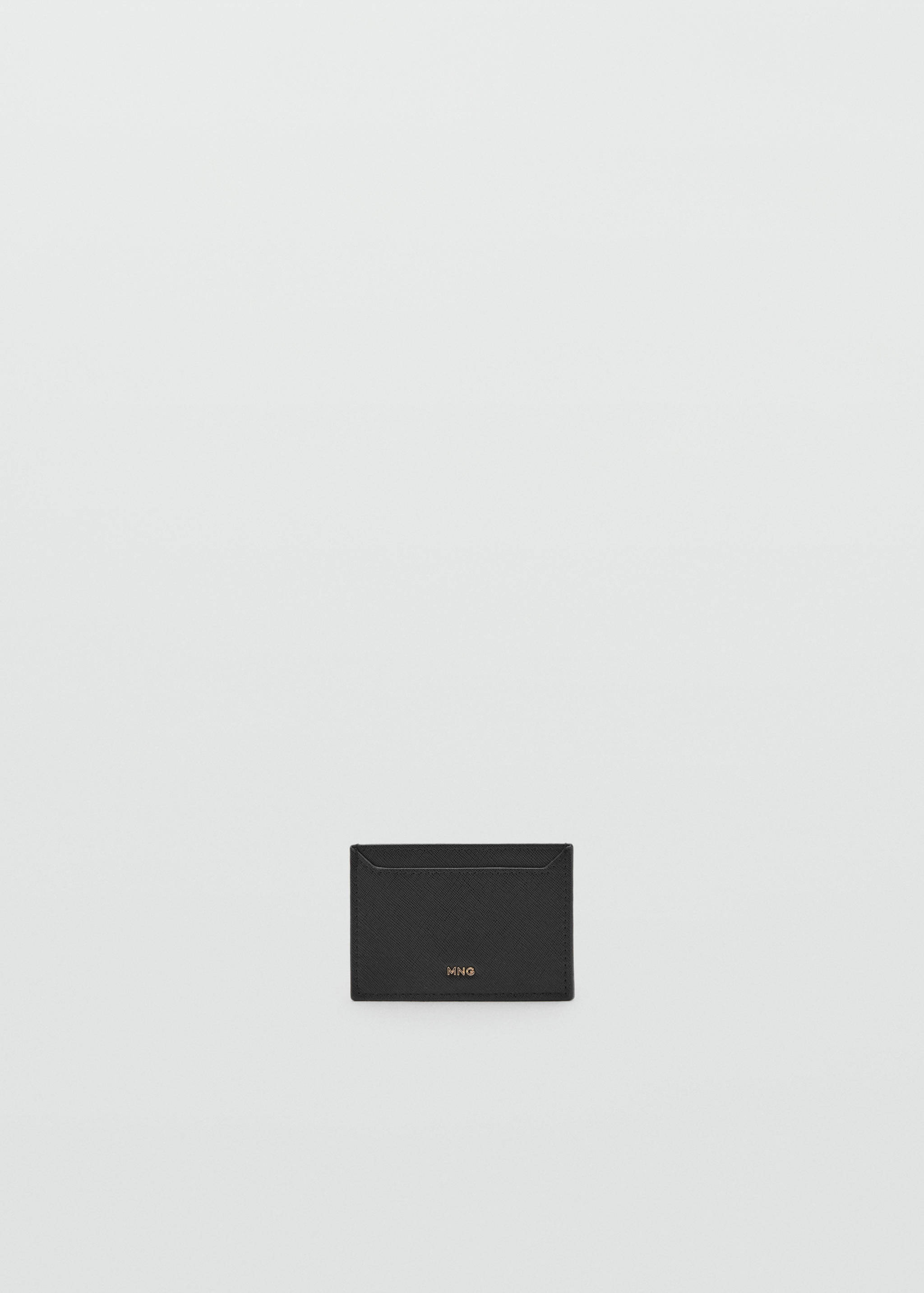 Saffiano-effect cardholder - Article without model