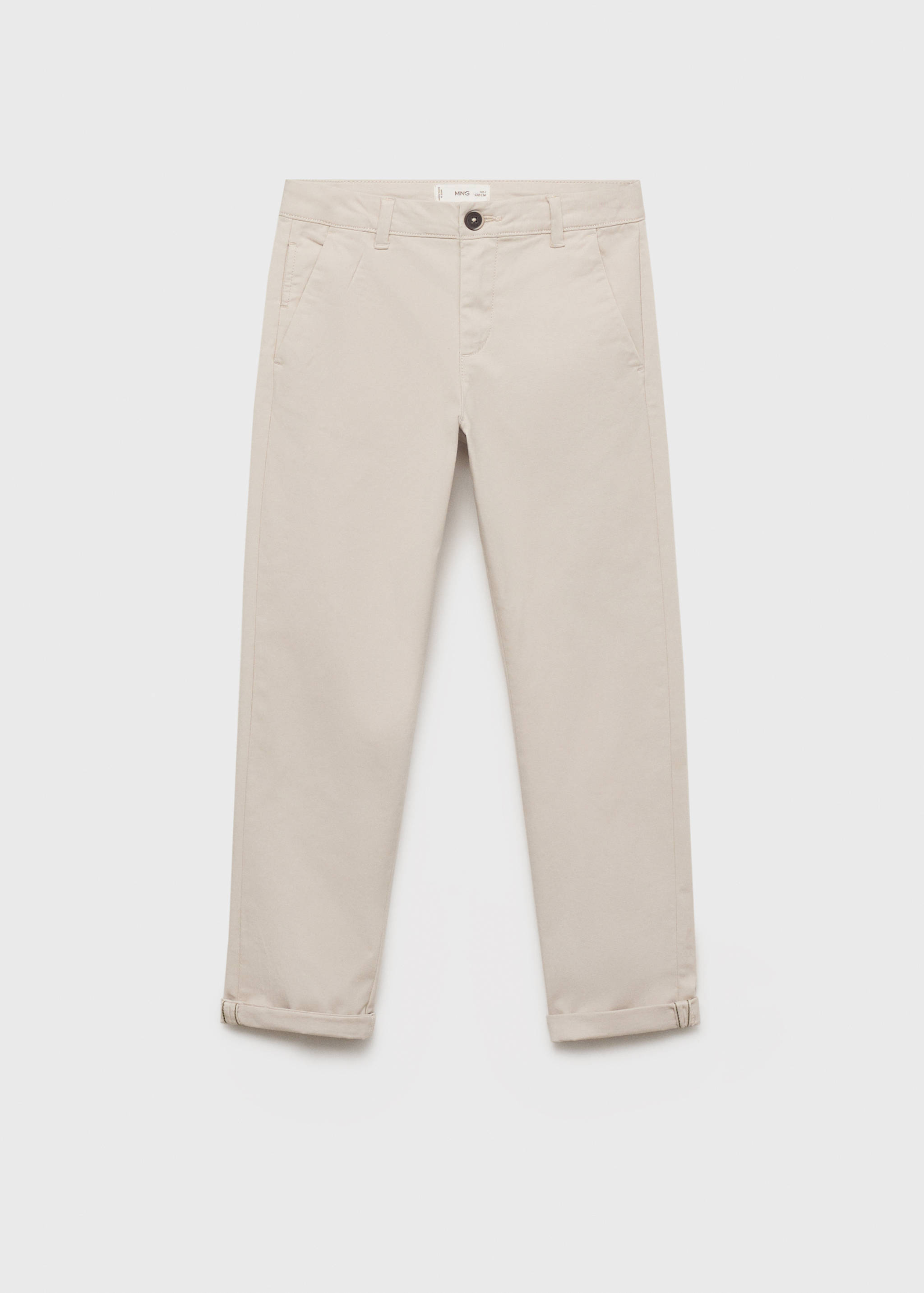 Unifarbene Chino-Hose - Artikel ohne Model