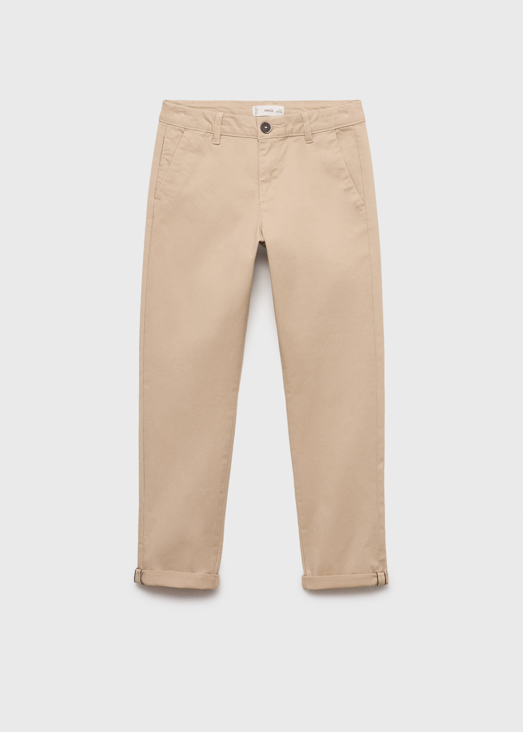 Unifarbene Chino-Hose - Artikel ohne Model