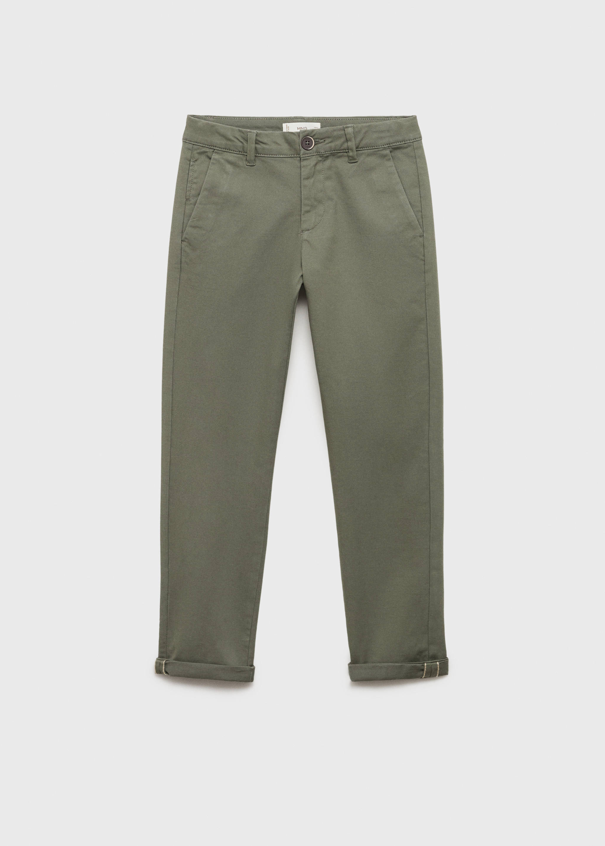 Unifarbene Chino-Hose - Artikel ohne Model