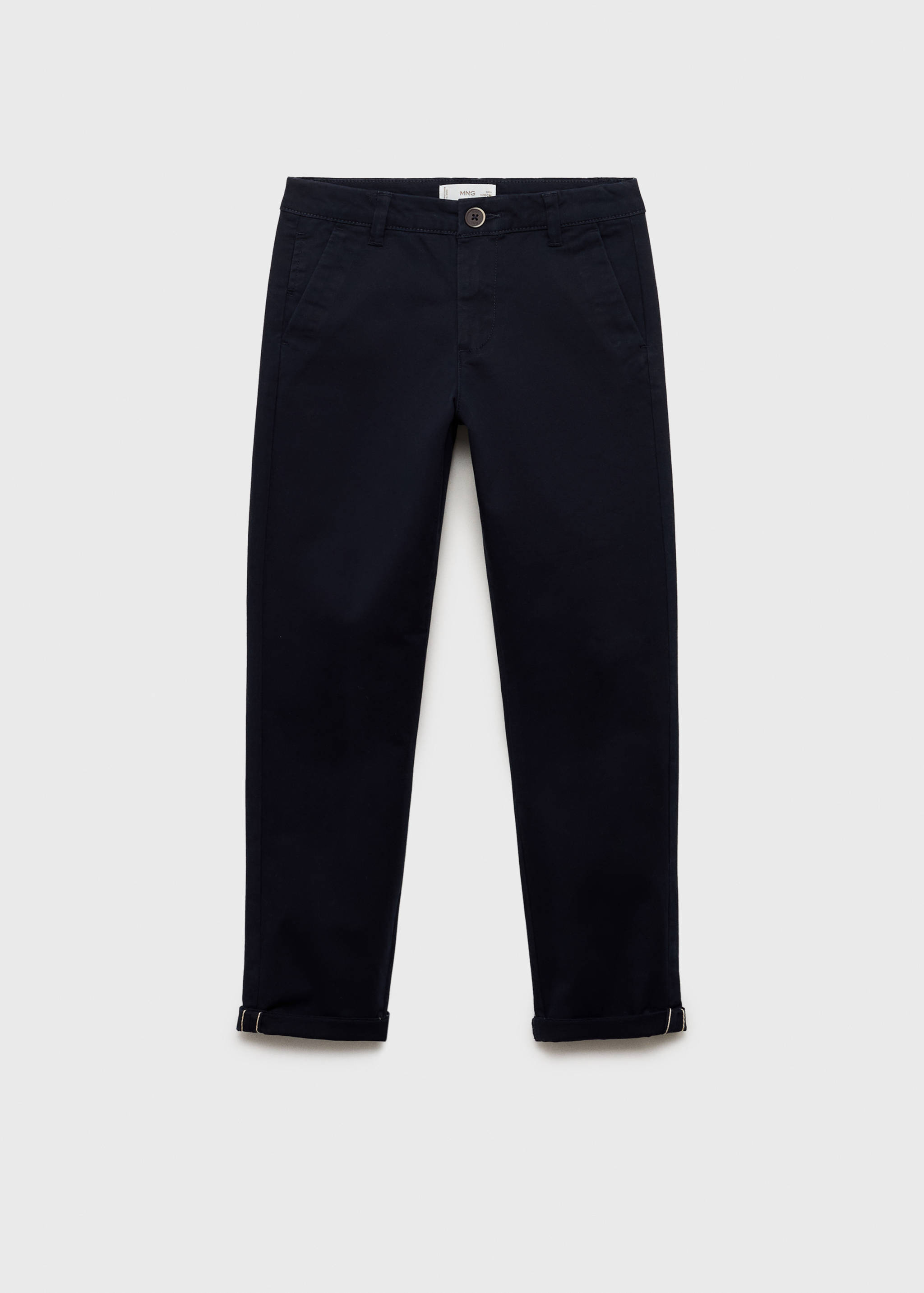 Unifarbene Chino-Hose - Artikel ohne Model