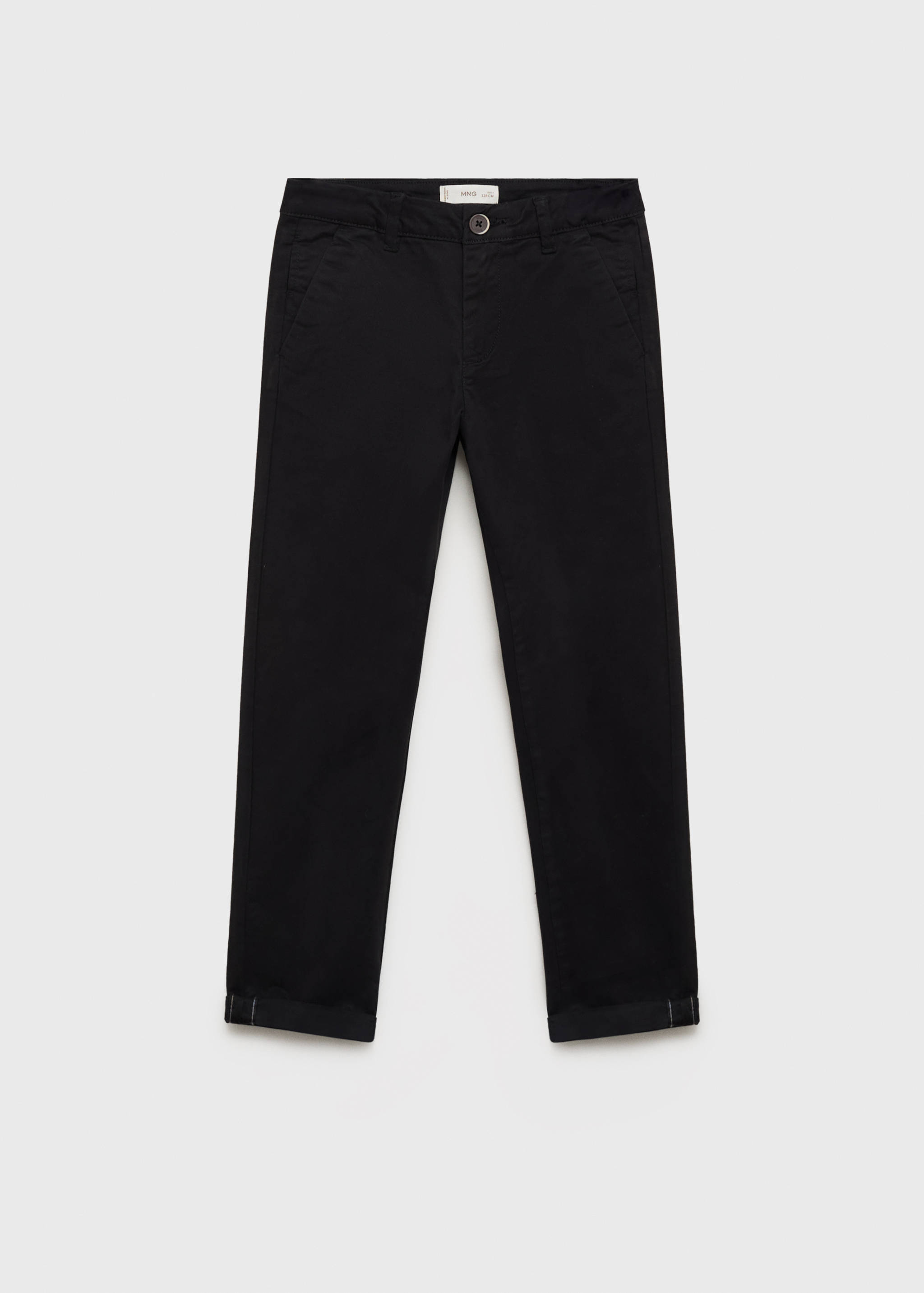 Unifarbene Chino-Hose - Artikel ohne Model
