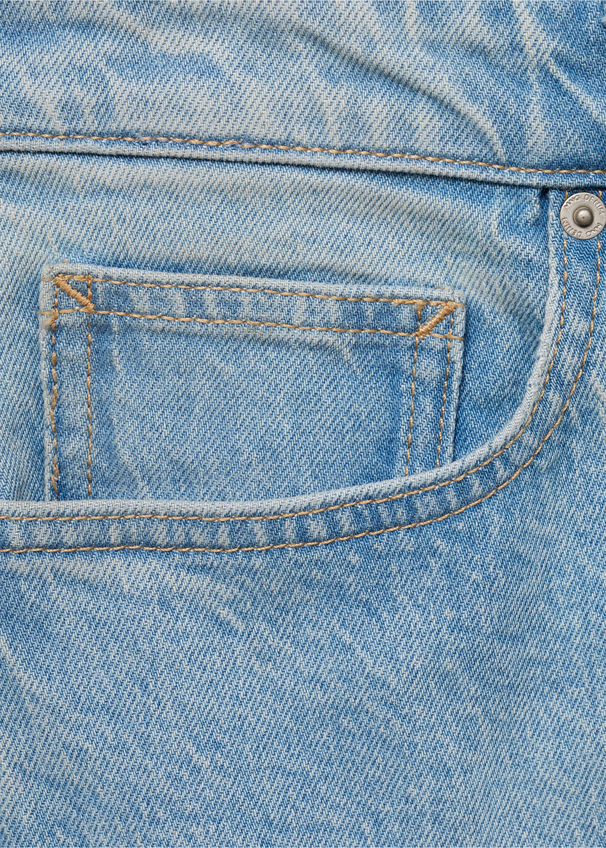 Ben Jeans im Cropped Tapered Fit - Detail des Artikels 8, Hellblau. Ref: 17071220-00.