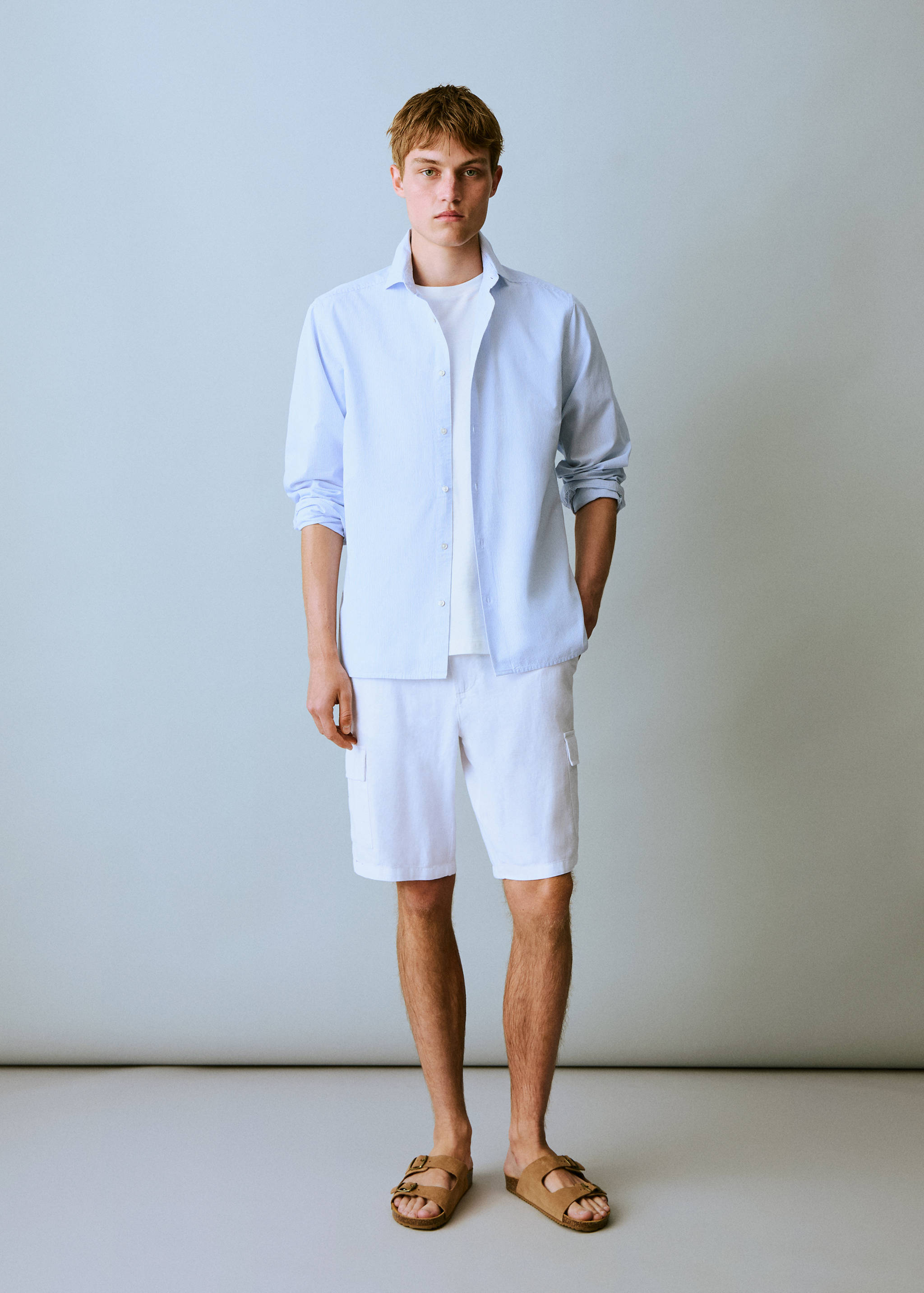 Camisa Oxford algodón - Plano general