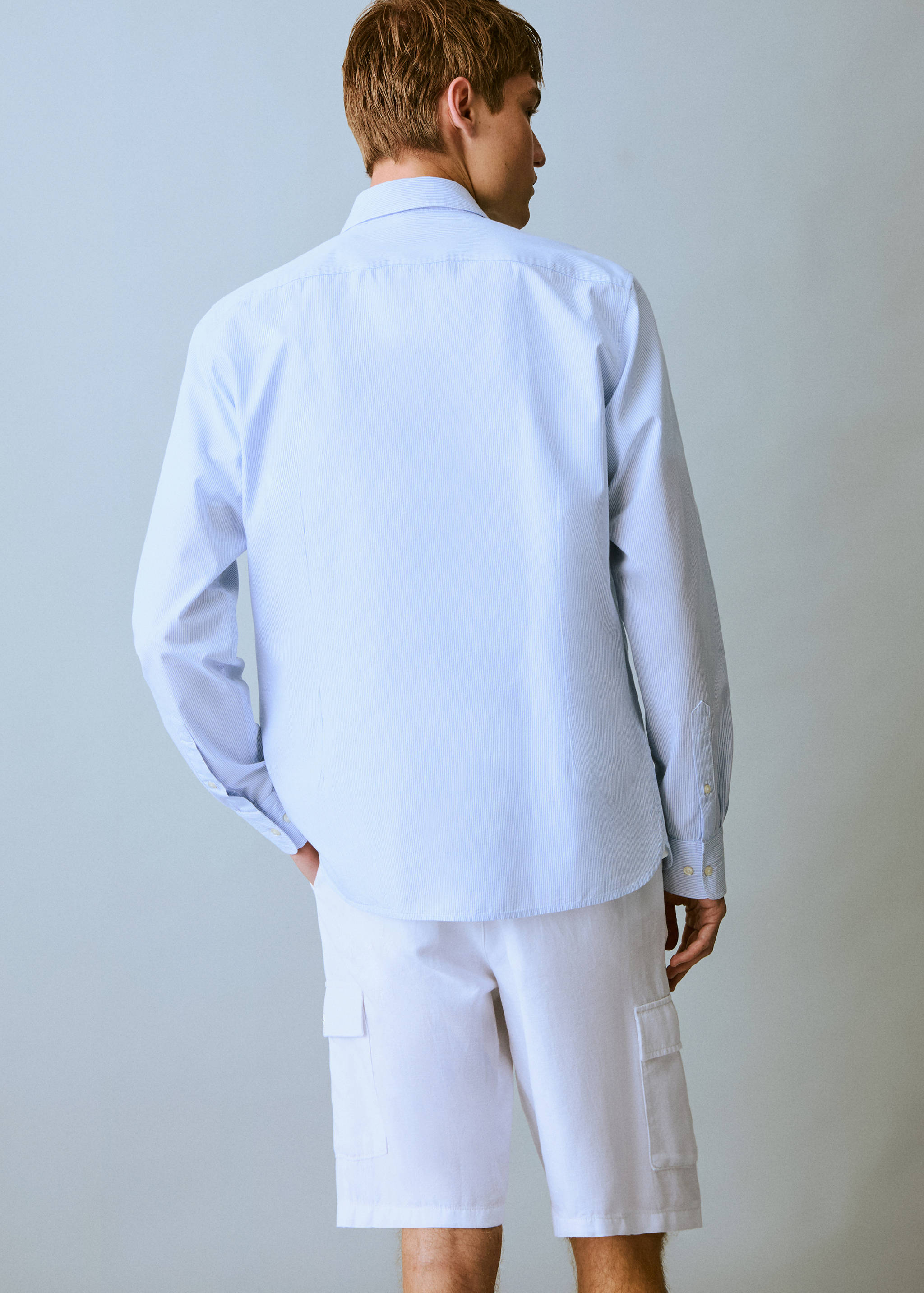 Camisa Oxford algodón - Reverso del artículo