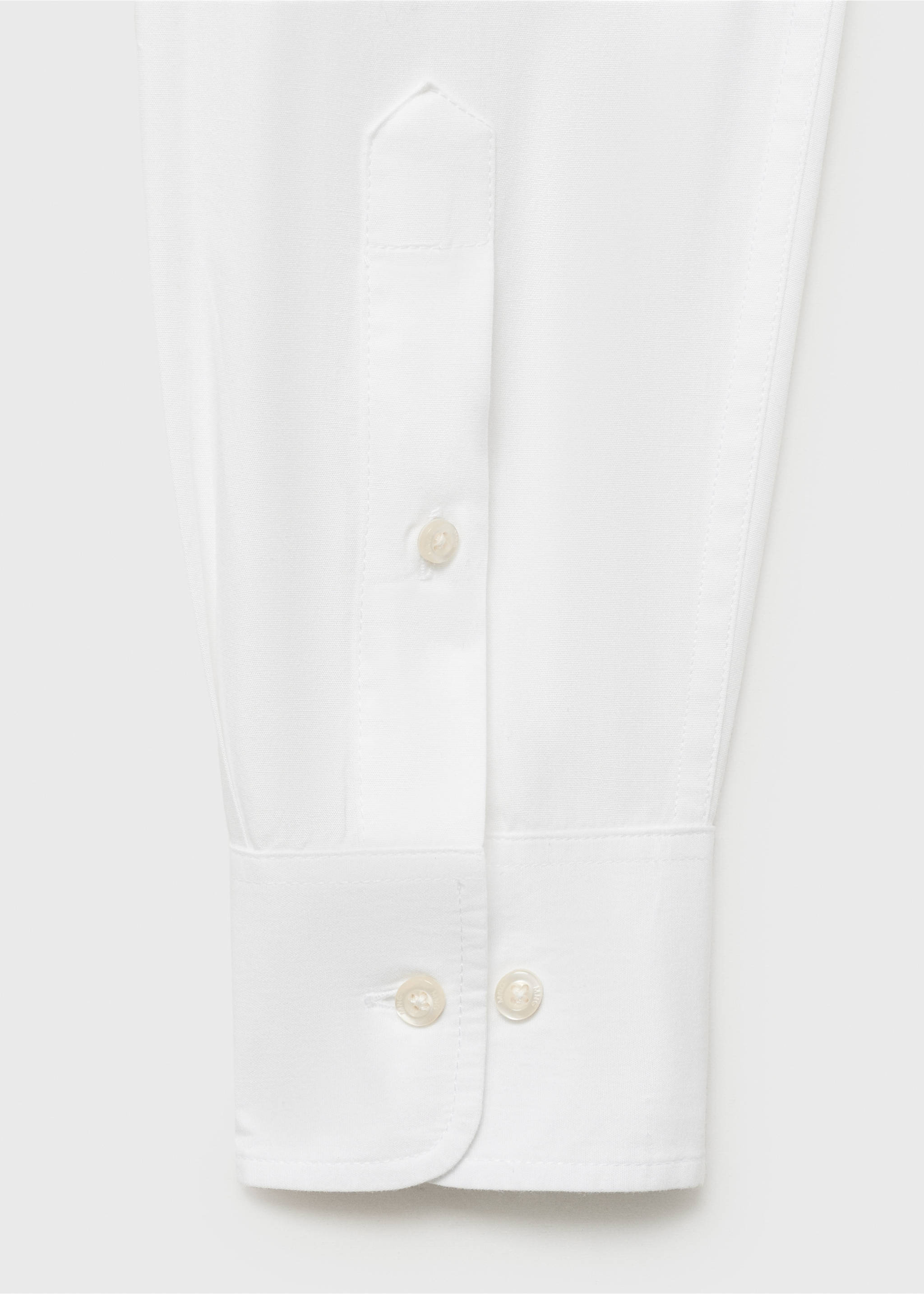 Camisa Oxford algodón - Detalle del artículo 0, Blanco. Ref: 17071222-00.