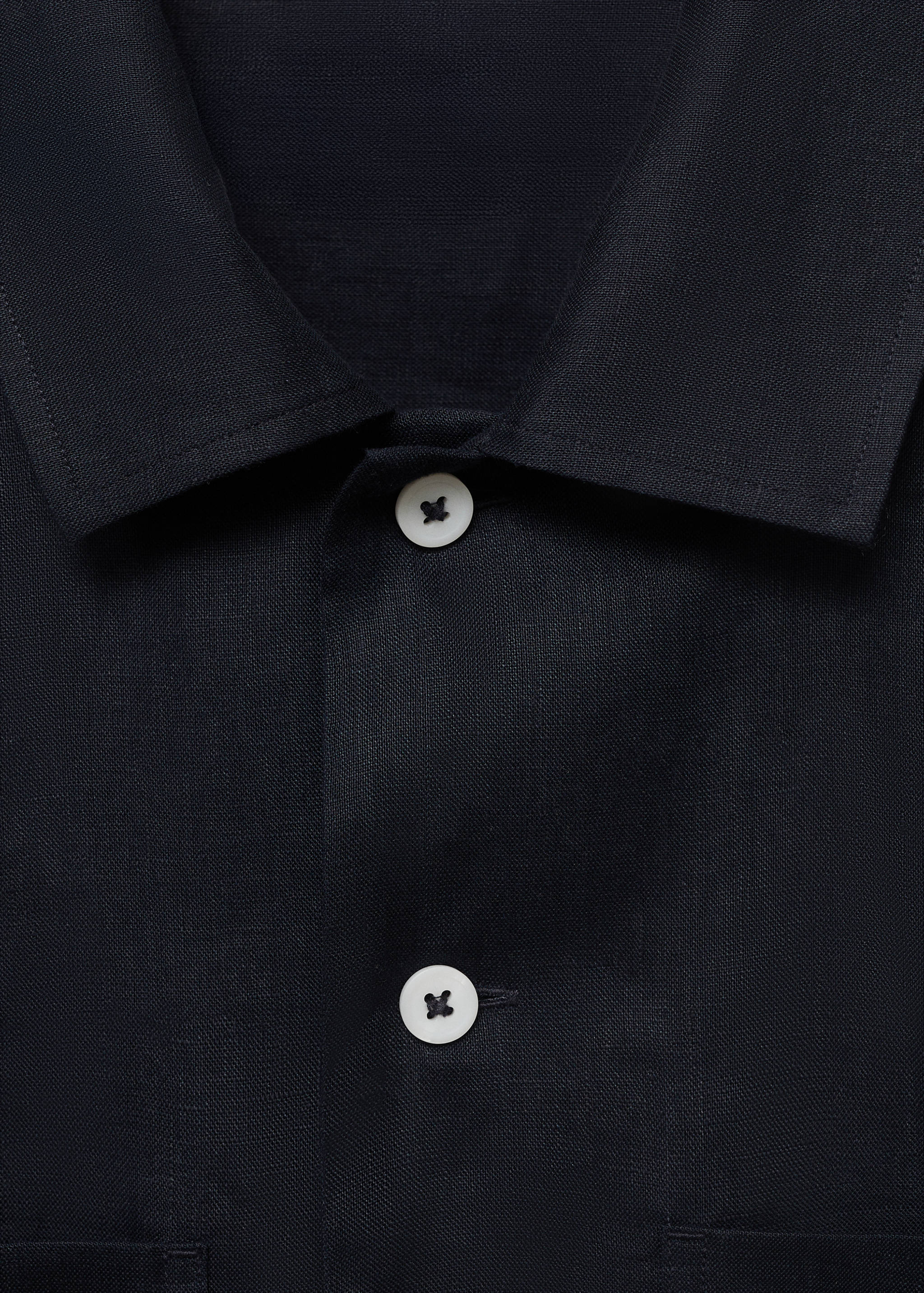 Surchemise 100 % lin légère - Détail de l'article 8