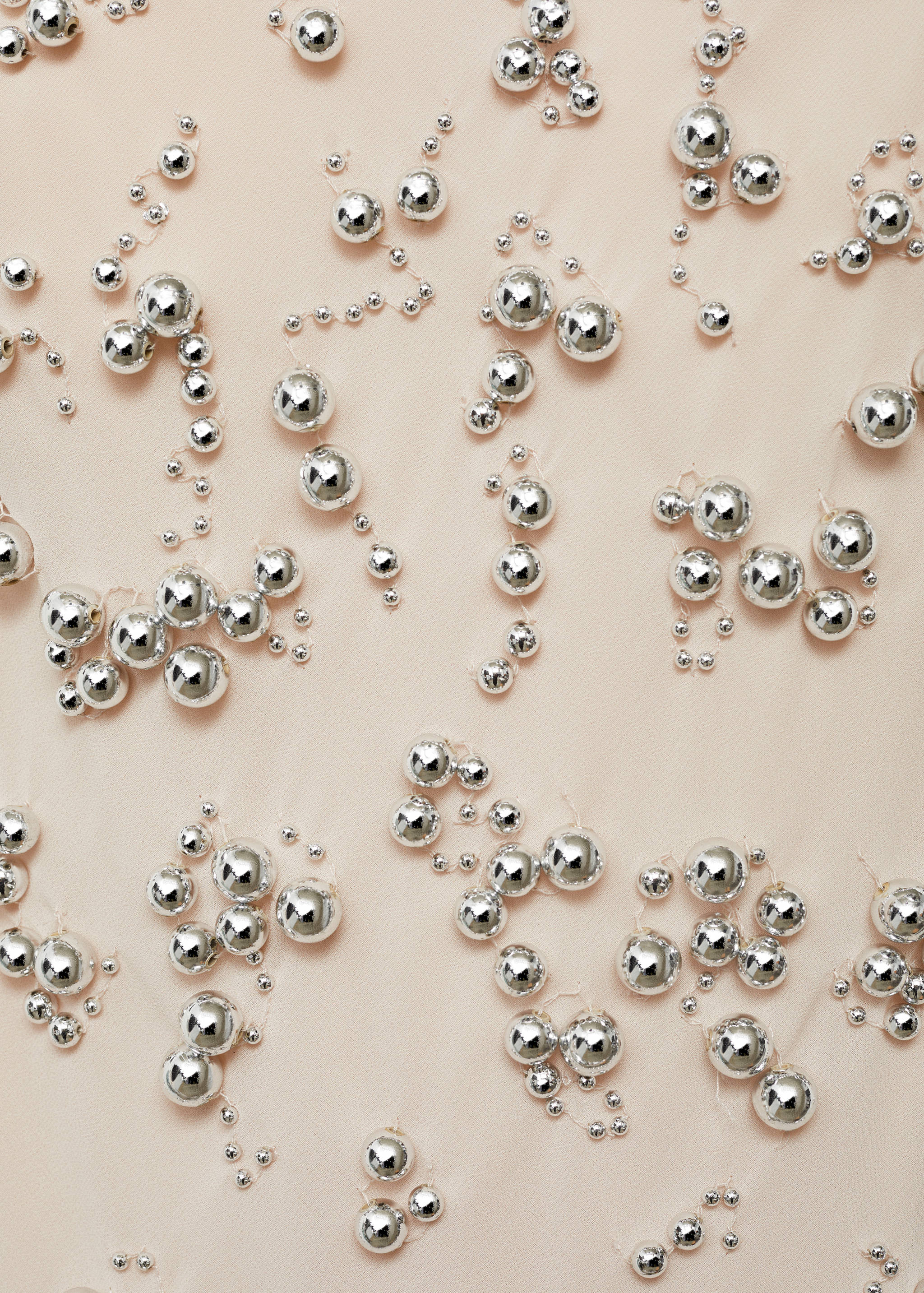 Long dress with embroidered spheres - Details of the article 8